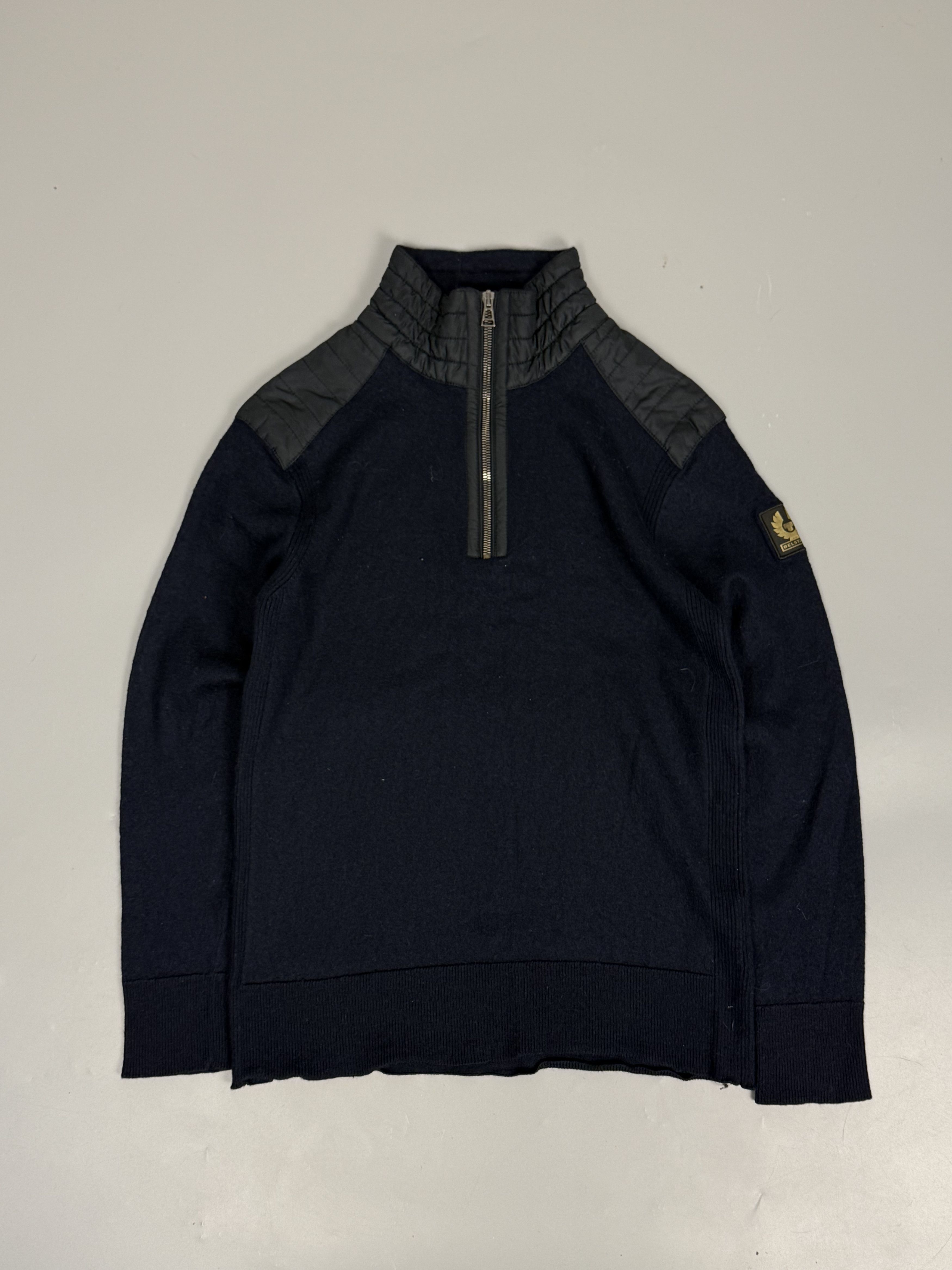 Belstaff Belstaff high end quiet luxury quilted hybrid quarter zip Size US M / EU 48-50 / 2 - 1 Thumbnail