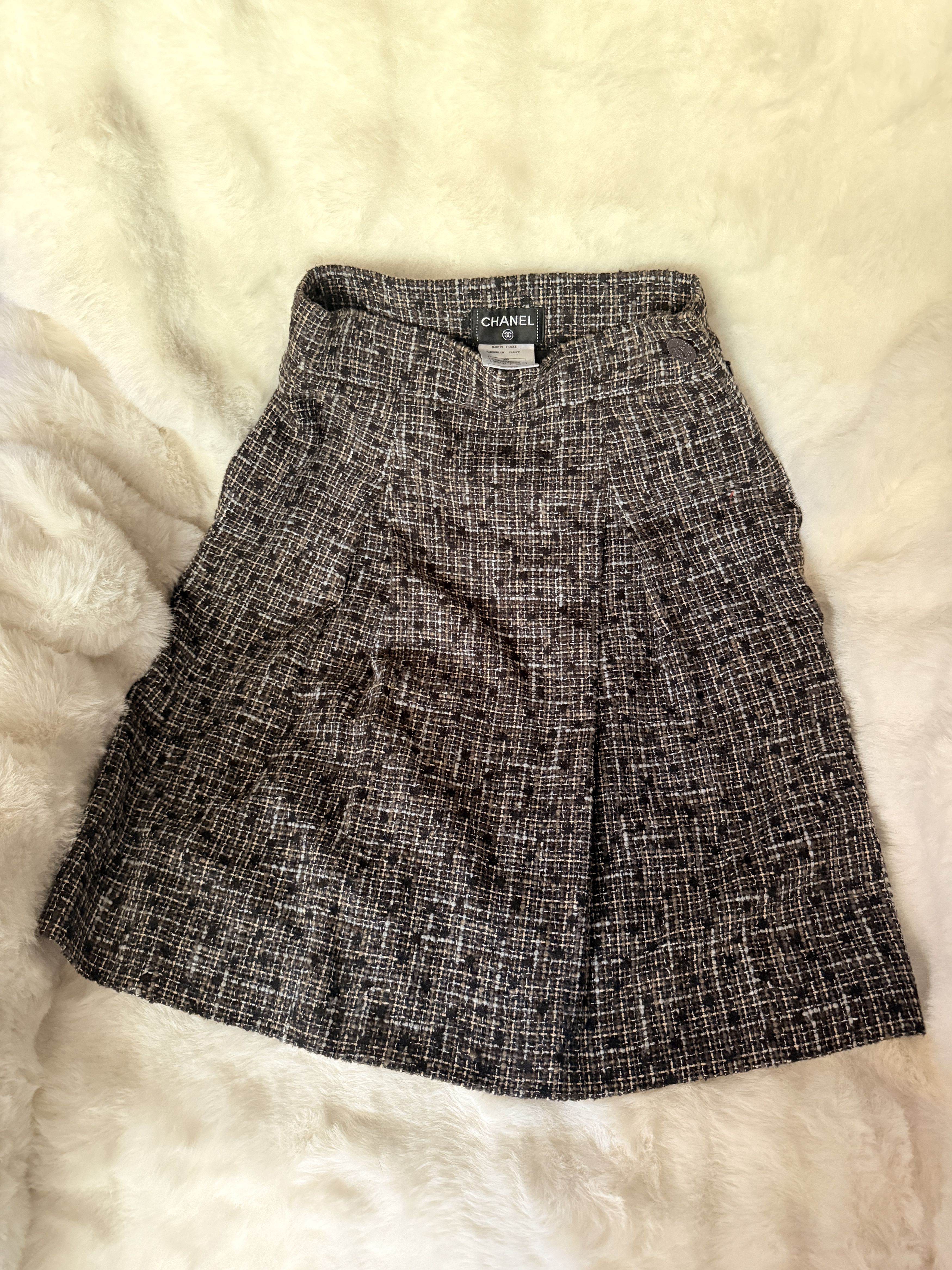 Chanel CHANEL Vintage 2009 Tweed Skirt FR36 Karl Lagerfeld Size 25" / US 0 / IT 36 - 8 Thumbnail