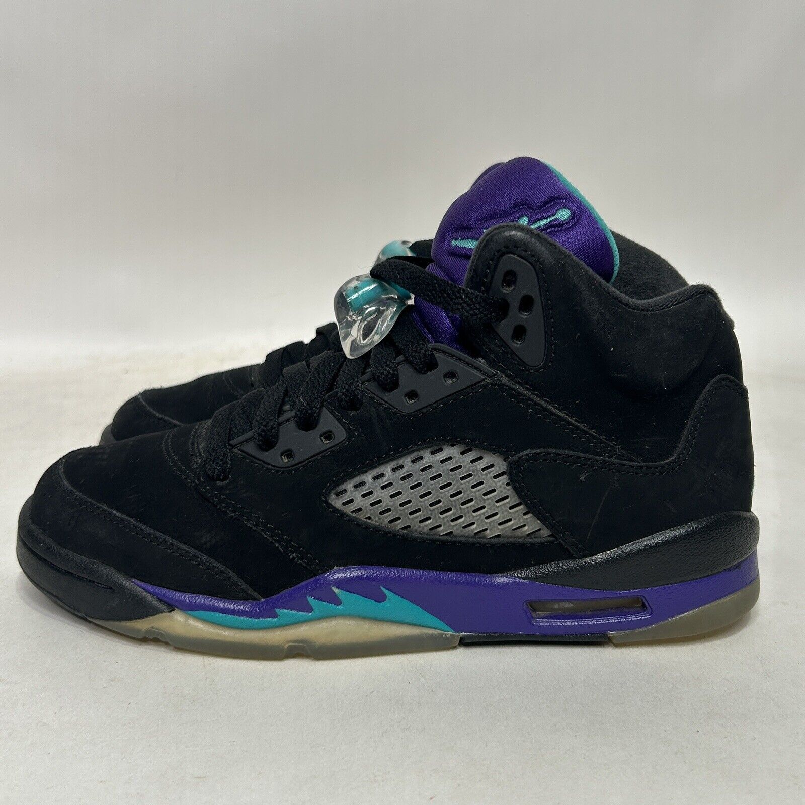 Jordan Brand Nike Air Jordan 5 Retro GS “Black Grape” 2024 Size US 6 / IT 36 - 6 Thumbnail