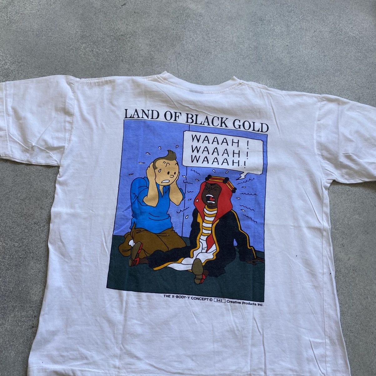 Other Tin Tin land of black gold vintage t-shirt Size US L / EU 52-54 / 3 - 2 Thumbnail
