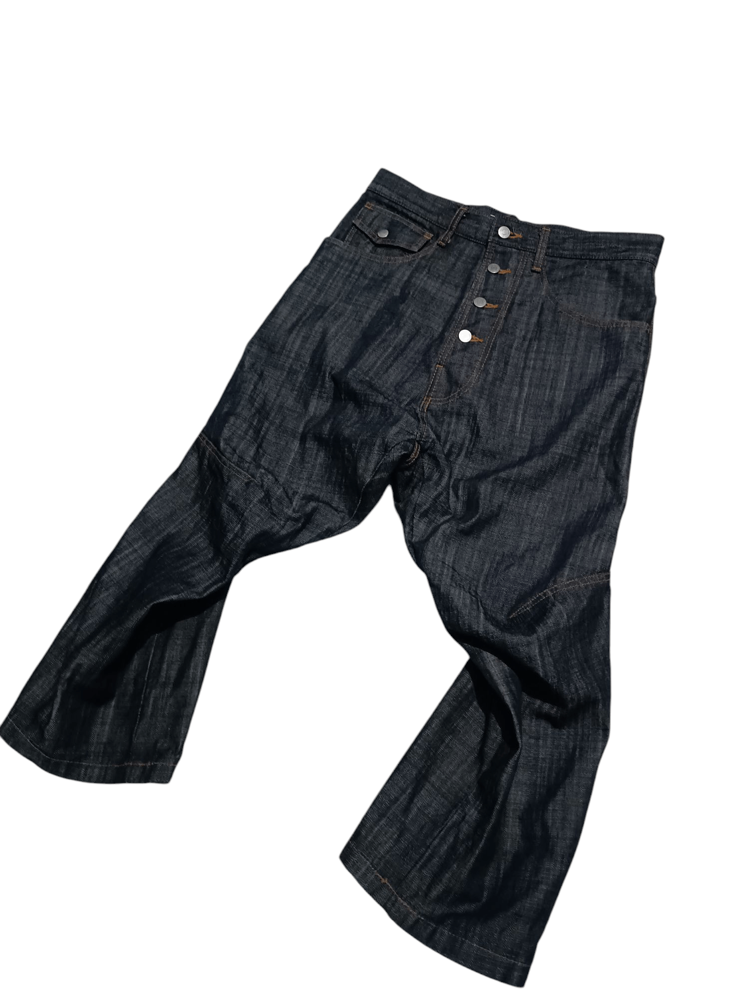 Japanese Brand Japanese Brand Ehyphen World Gallery Drop Crotch Pants Size US 31 - 3 Thumbnail