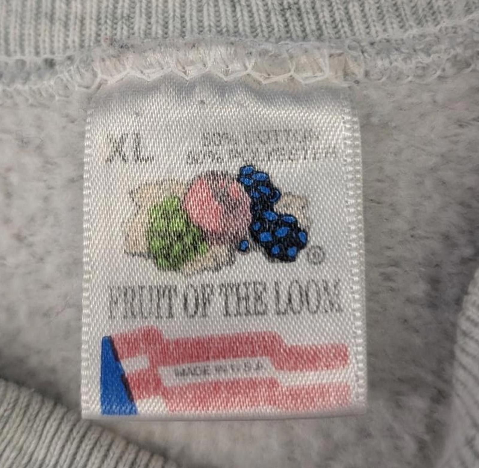 Fruit Of The Loom Vintage 90s Michigan CCSD Clinton crewneck sweater Size US XL / EU 56 / 4 - 4 Thumbnail