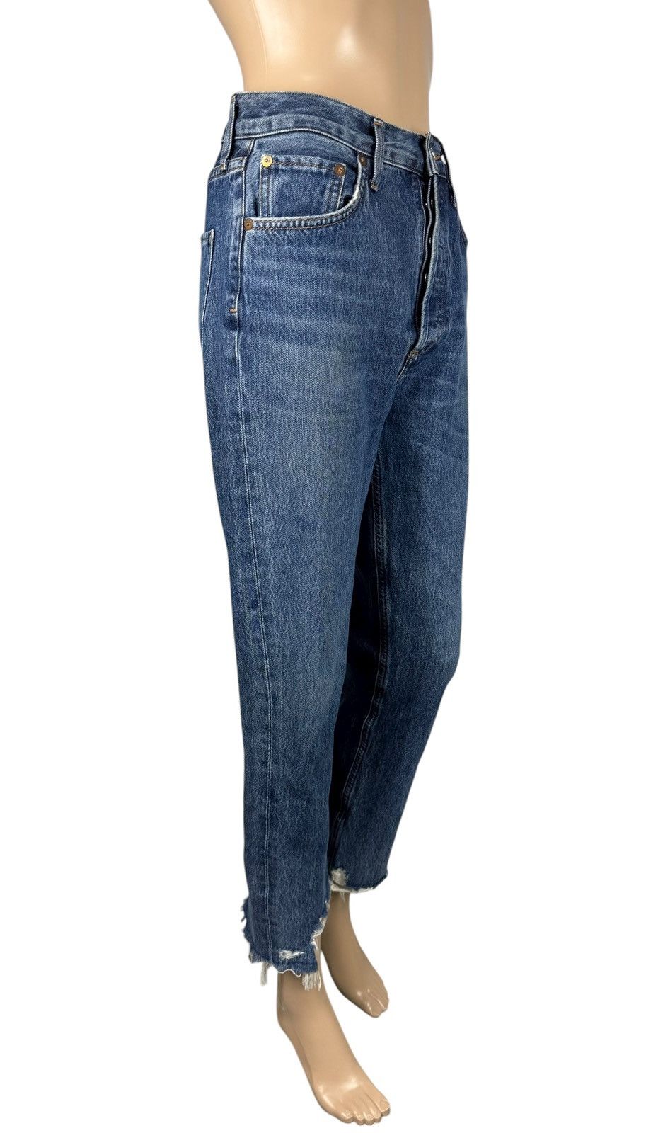Agolde Agolde Los Angeles Riped Jeans Crop size 25 Size 25" / US 0 / IT 36 - 4 Thumbnail
