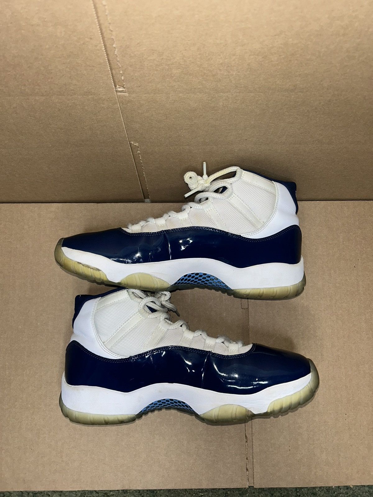 image of Size 12 Jordan 11 Win Like 82 Shoes in Blue, Men's