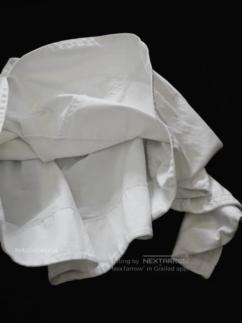 Comme des Garcons Comme Des Garcons size S Deconstructed Asymmetrical Skirt Size 22" - 4 Thumbnail