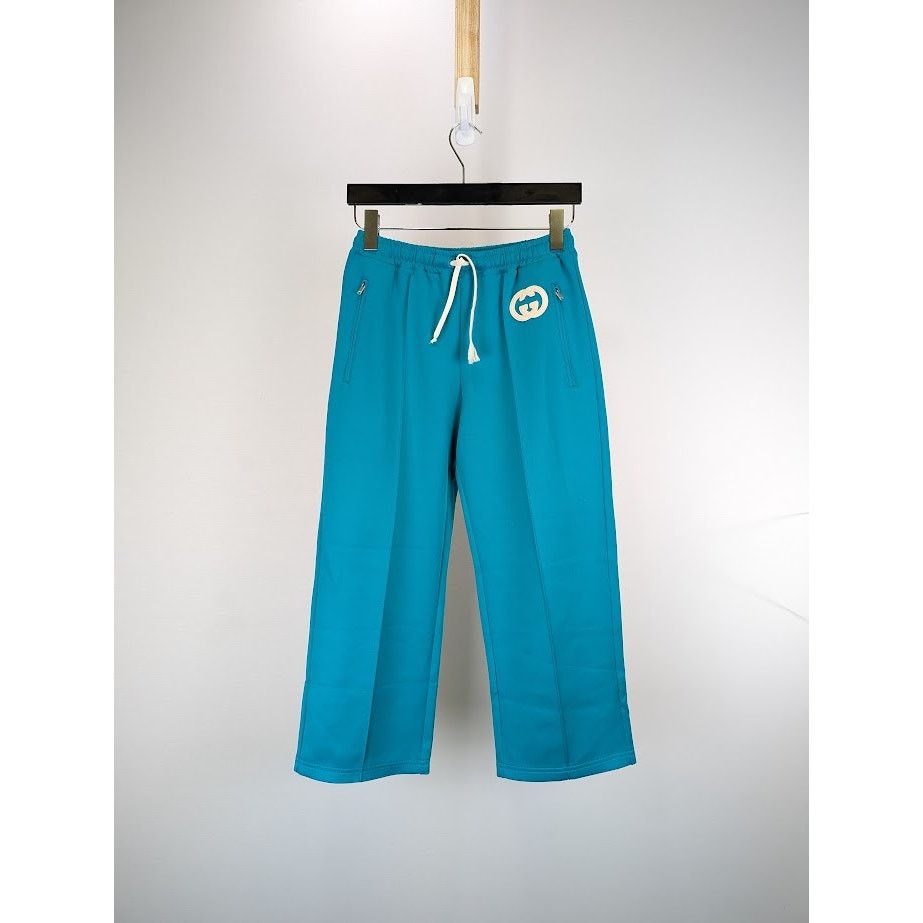 Gucci o1rshd1 Cropped Pant in Blue Size US 28 / EU 44 - 1 Thumbnail