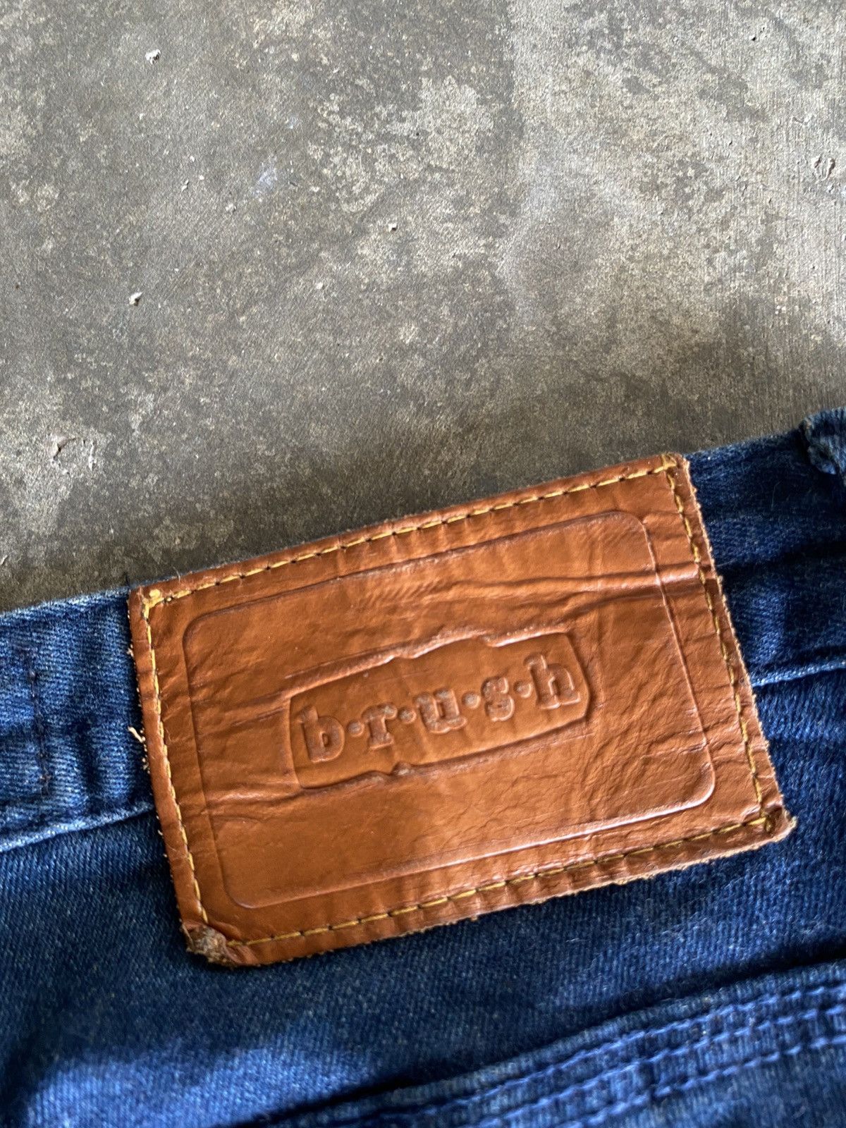Japanese Brand BRUSH IFSIXWASNINE DENIM PANTS Size 27" / US 4 / IT 40 - 9 Thumbnail