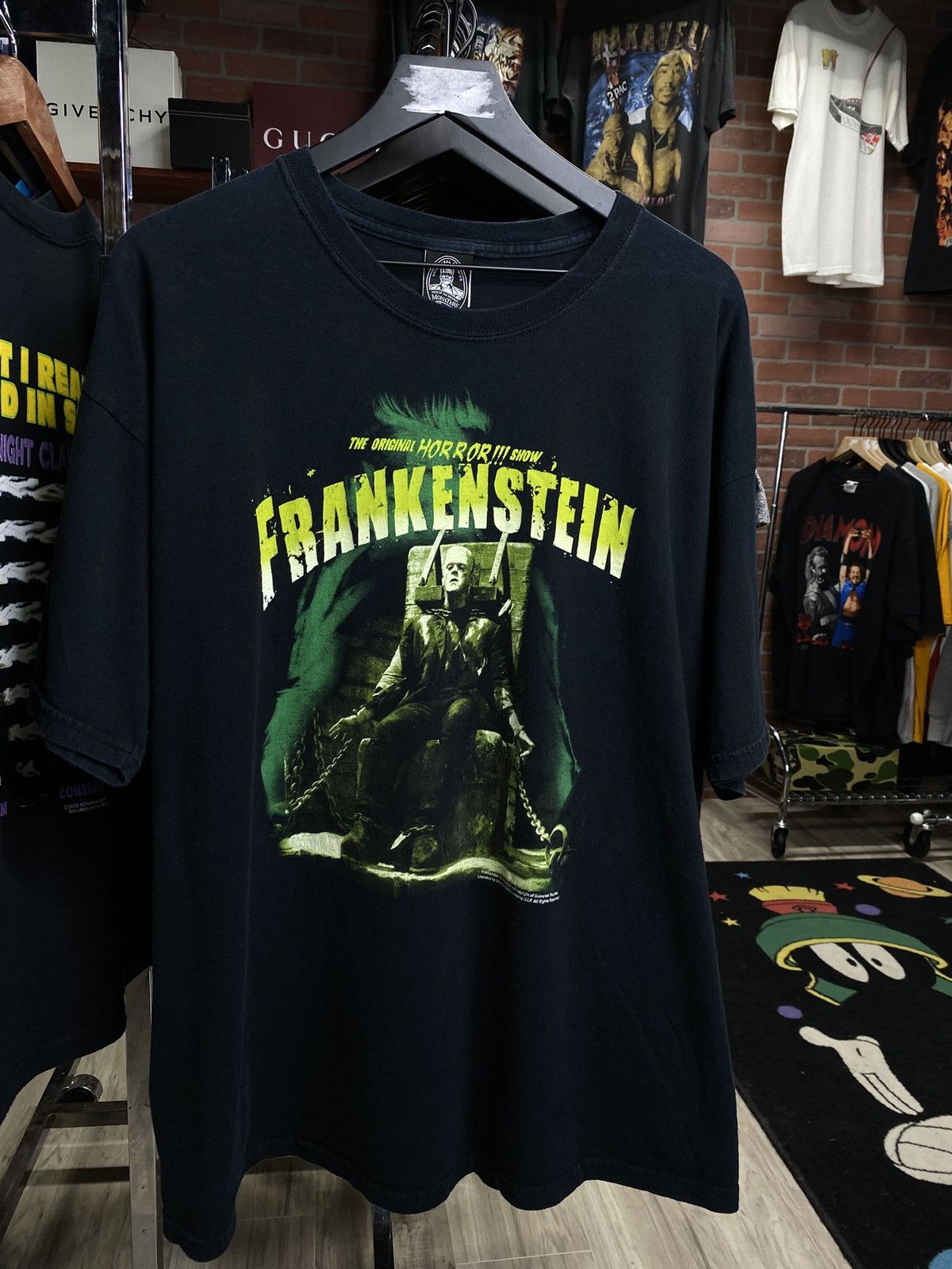 Vintage Vintage 00’ Frankenstein Universal Studios Tee Shirt XLarge Size US XL / EU 56 / 4 - 6 Thumbnail