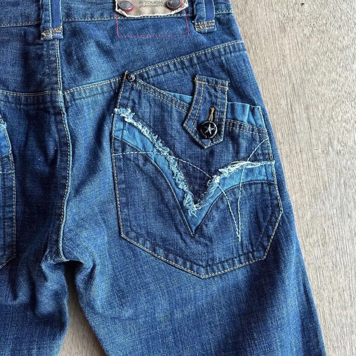 PPFM GRAILS! W32 L32 Vintage TOUGH JEANSMITH Jean RARE Denim Pant Size US 32 / EU 48 - 11 Thumbnail