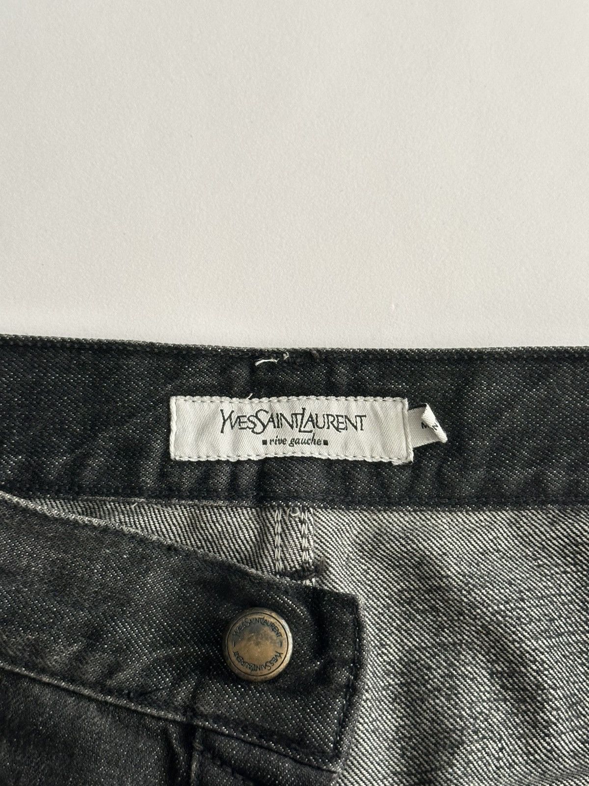 Yves Saint Laurent YSL Rive Gauche by Tom Ford Denim Jeans Size US 30 / EU 46 - 7 Thumbnail
