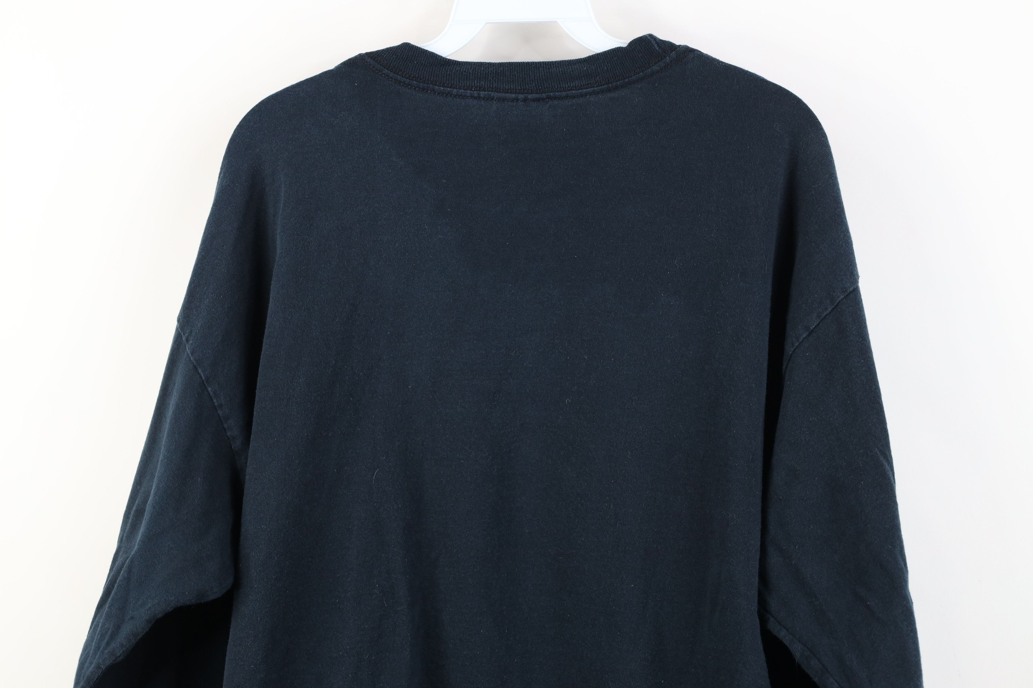 Vintage Vintage 90s Y2K Ford Motor Co Car Long Sleeve T-Shirt Black Size US XL / EU 56 / 4 - 12 Thumbnail