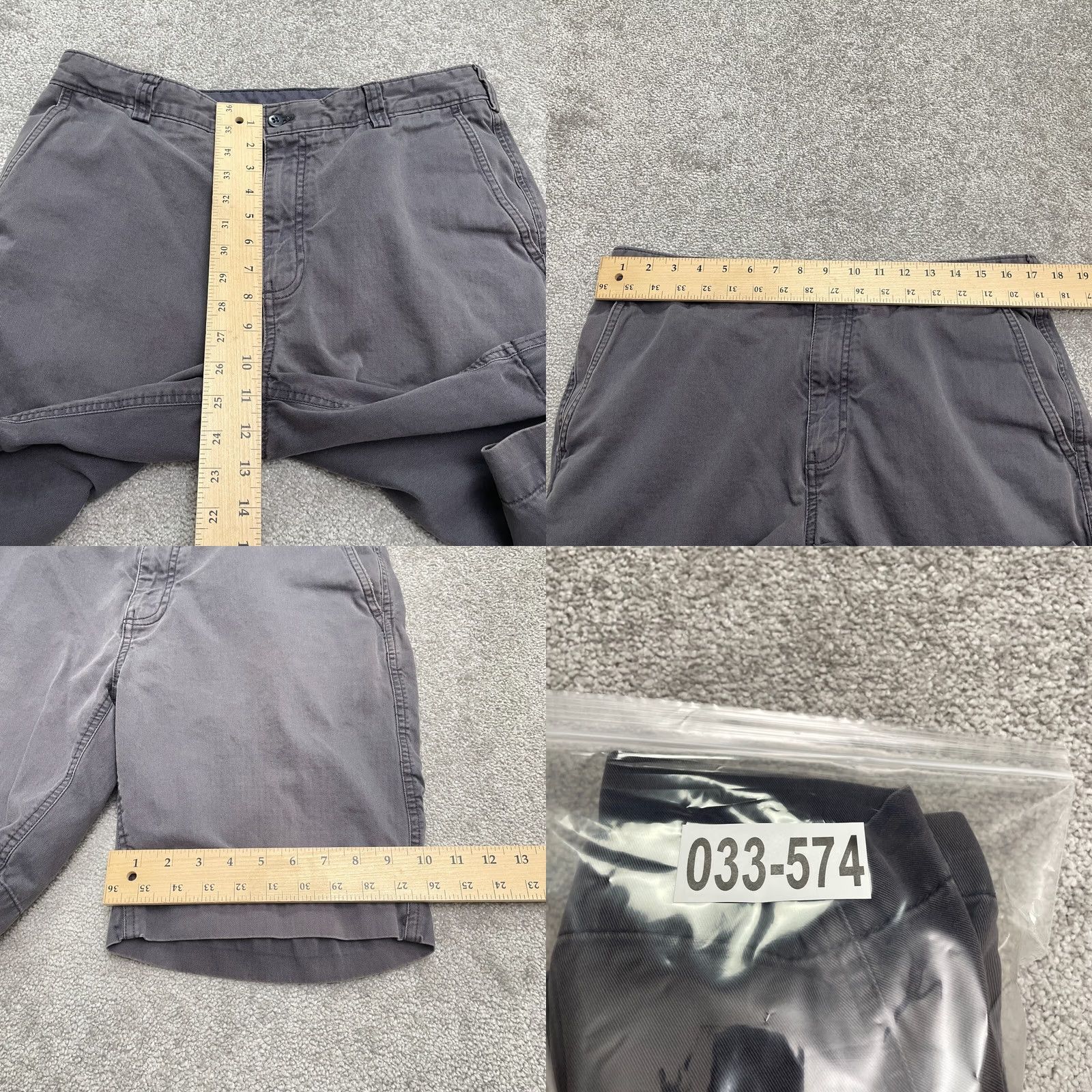 Cremieux Cremieux Chino Shorts Mens 34 Dark Gray Flat Front Casual Preppy Cotton Size US 34 / EU 50 - 9 Thumbnail