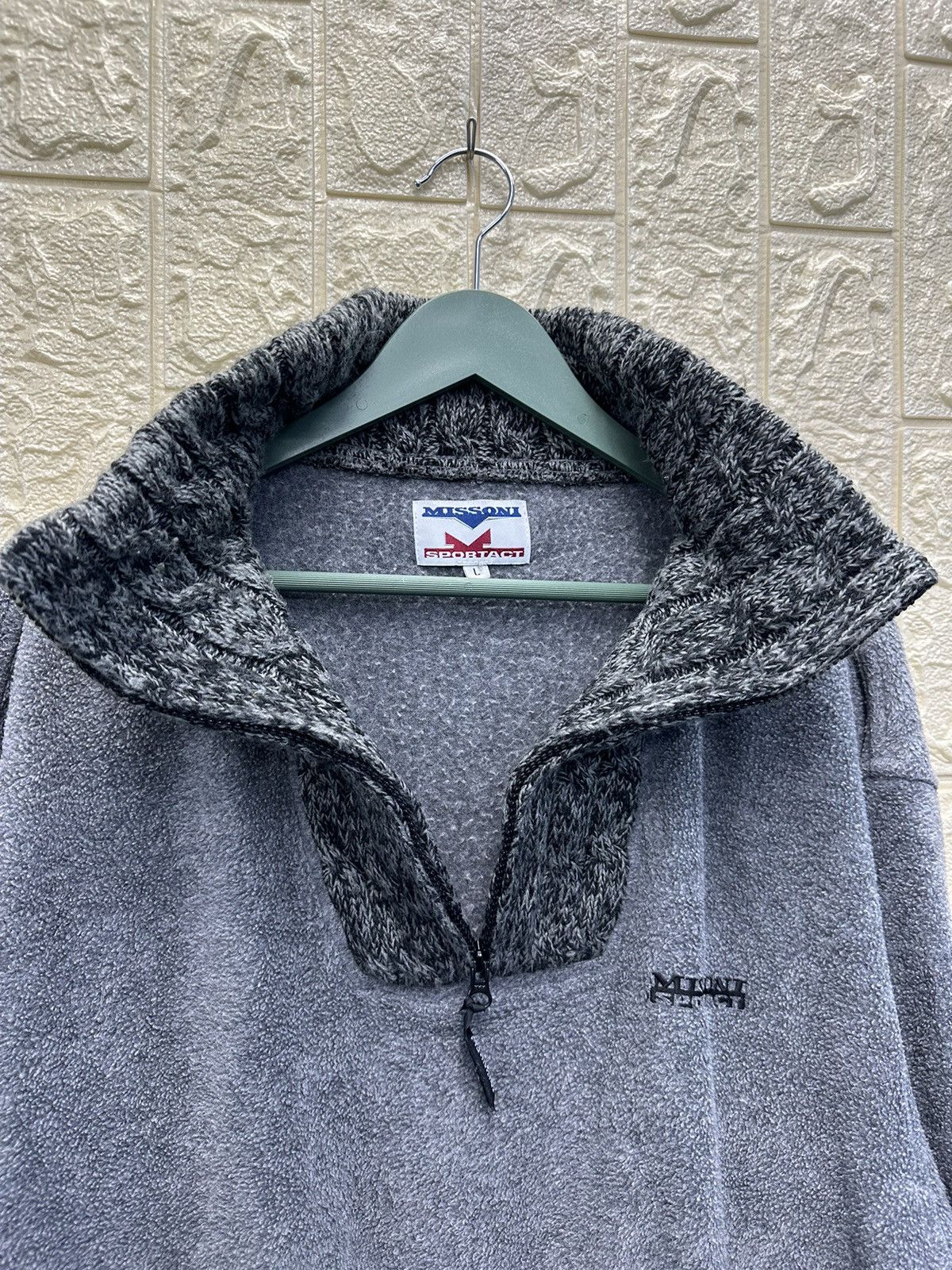 Missoni Missoni Sportact Fleece Fullneck Sweatshirt MJ137 Size US M / EU 48-50 / 2 - 9 Thumbnail