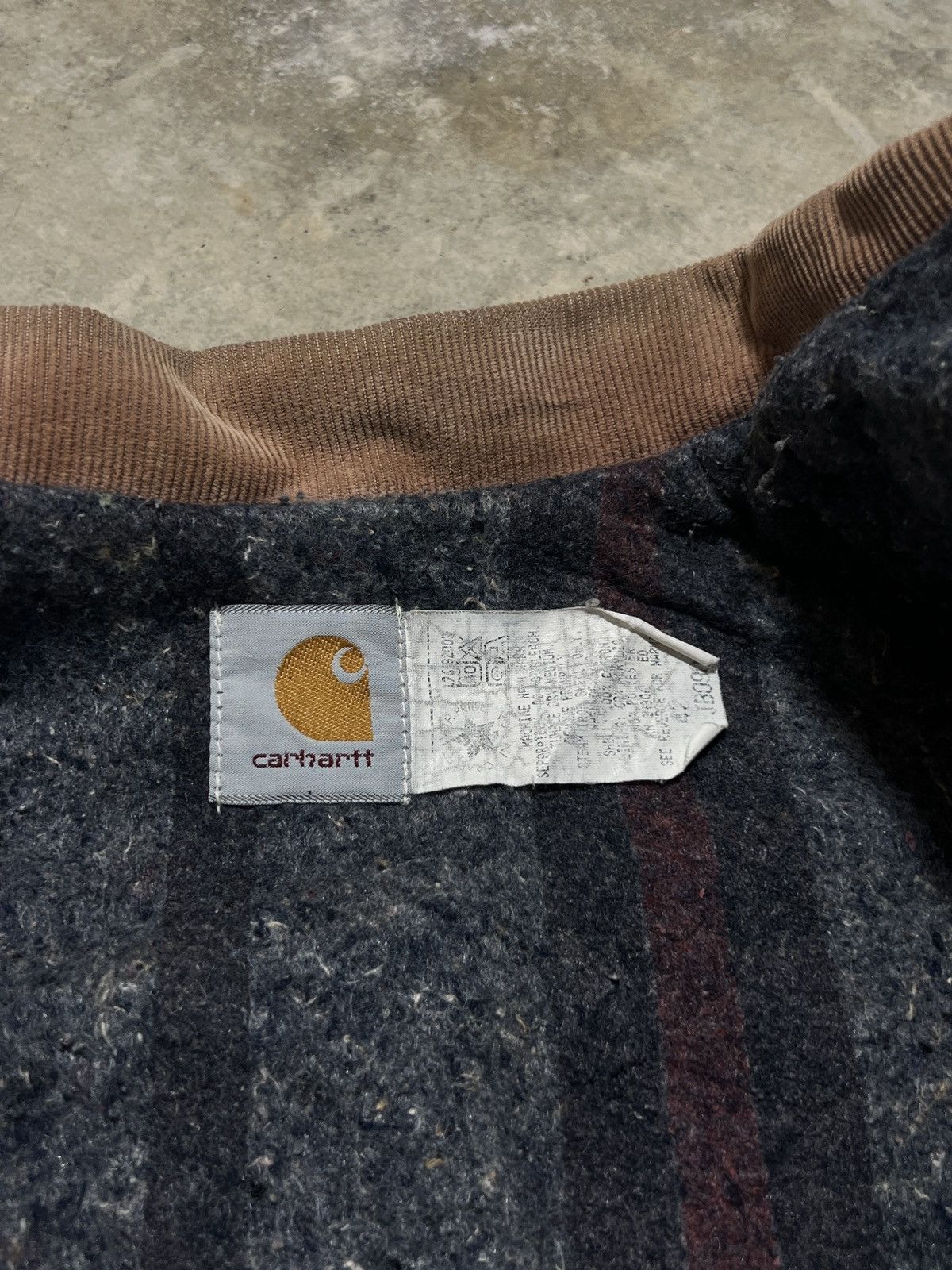 Carhartt Vintage Carhartt Dayton Blanket Lined Trucker Jacket Size US M / EU 48-50 / 2 - 6 Thumbnail