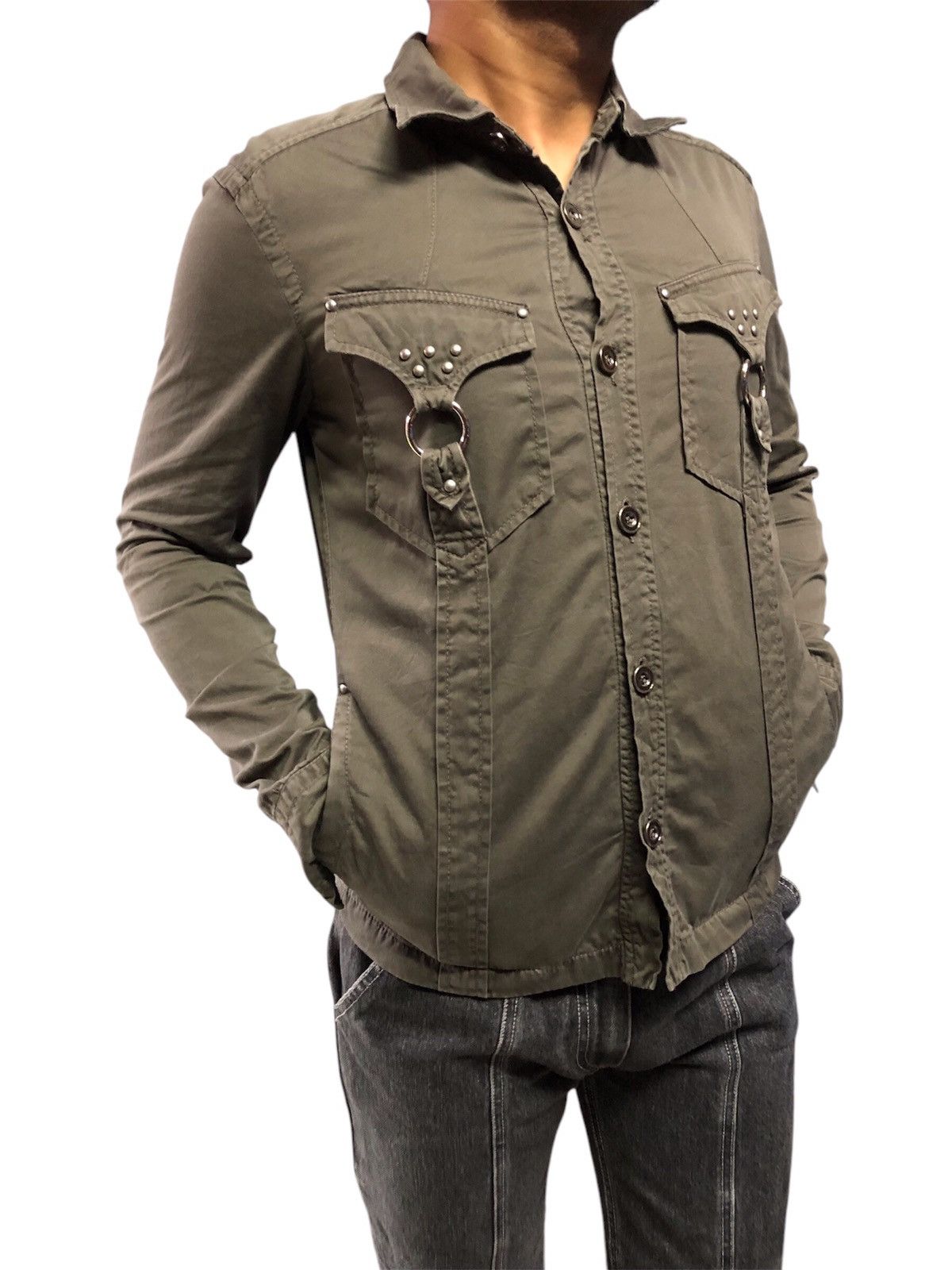 Issey Miyake Hideaways Nicole Military Cargo Pocket Tactical Jacket Size US S / EU 44-46 / 1 - 11 Thumbnail