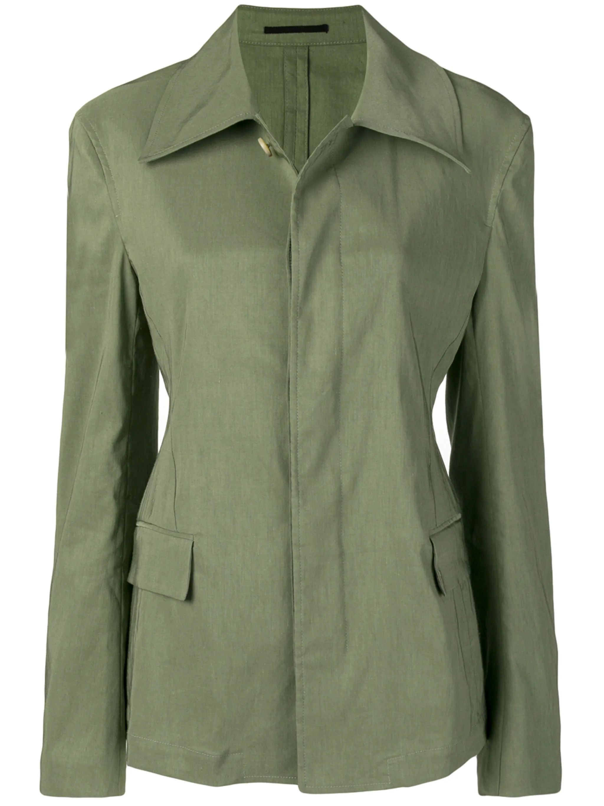 Golden Goose o1y0725 Blazer in Military Green Size S / US 4 / IT 40 - 1 Thumbnail