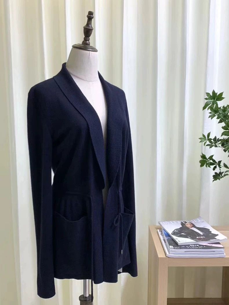 Loro Piana LORO PIANA Cashmere knotted sweater coat Size S / US 4 / IT 40 - 6 Thumbnail