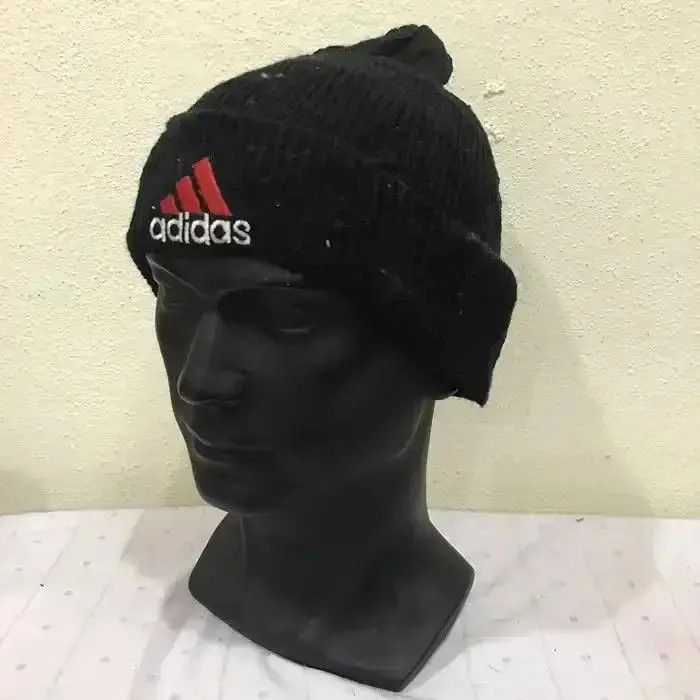 Adidas Adidas Plain Beanie Hat Size ONE SIZE - 3 Thumbnail