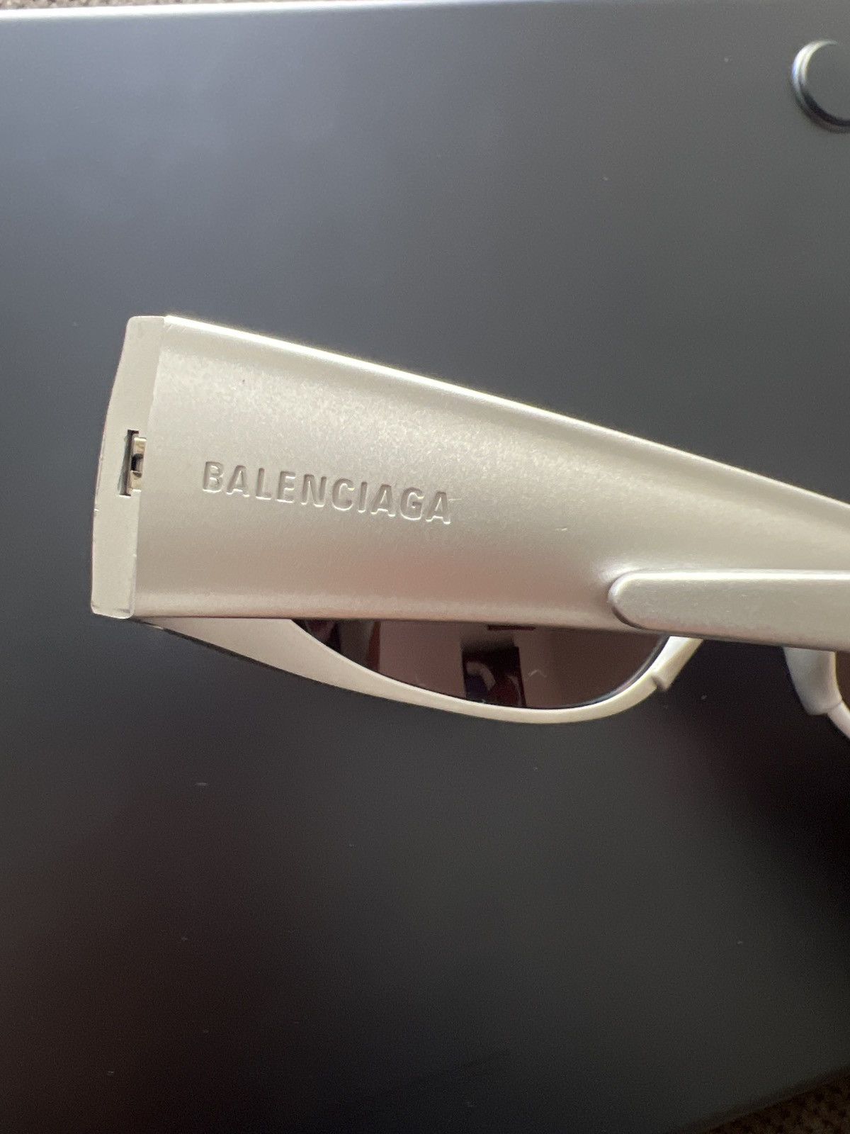 Balenciaga Balenciaga Reverse XPANDER 2.0 Silver/Mirror Sunglasses Size ONE SIZE - 6 Thumbnail