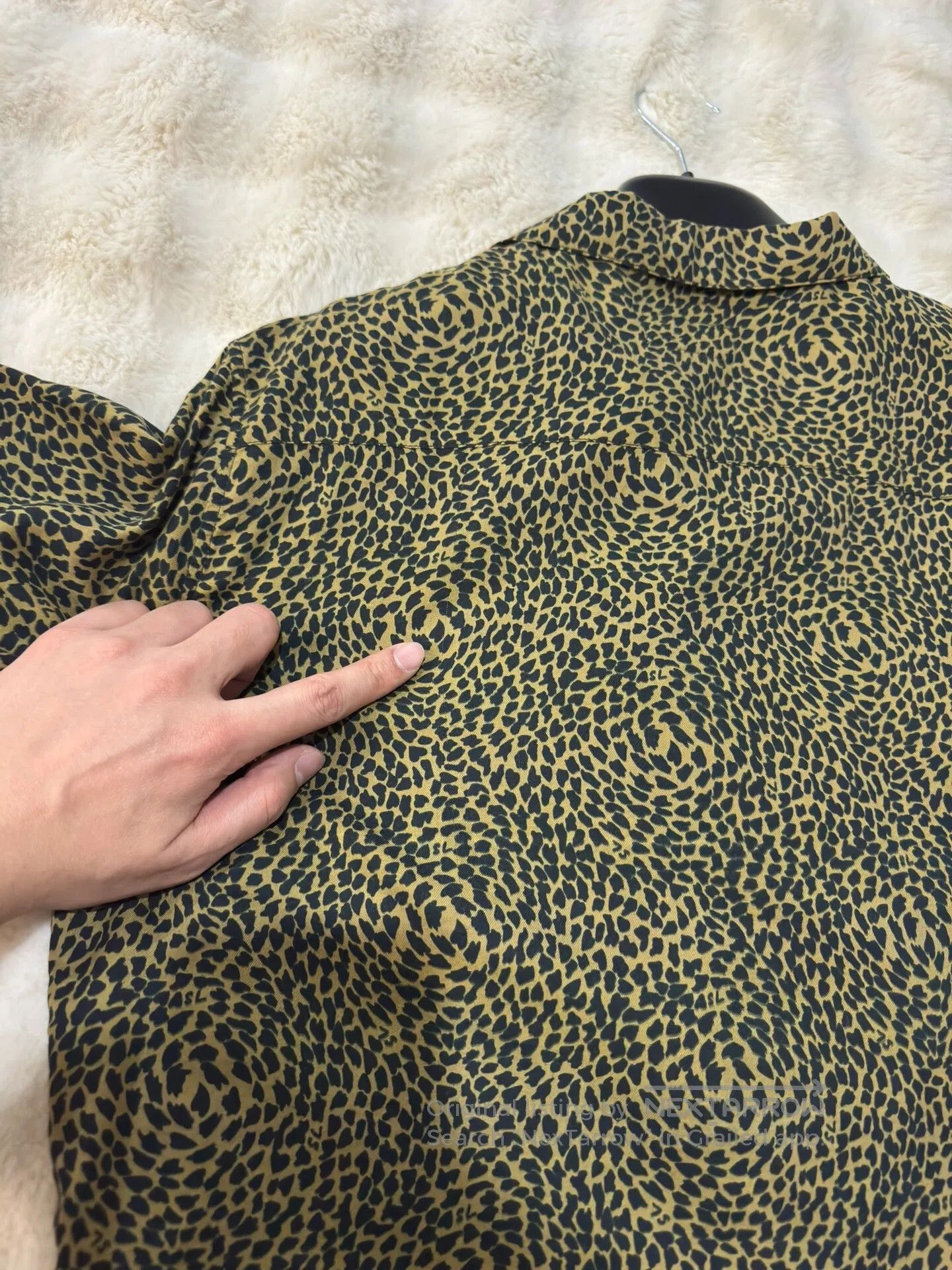 Saint Laurent Paris Saint Laurent Paris Leopard Print Short Sleeve Shirt| Size US M / EU 48-50 / 2 - 6 Thumbnail