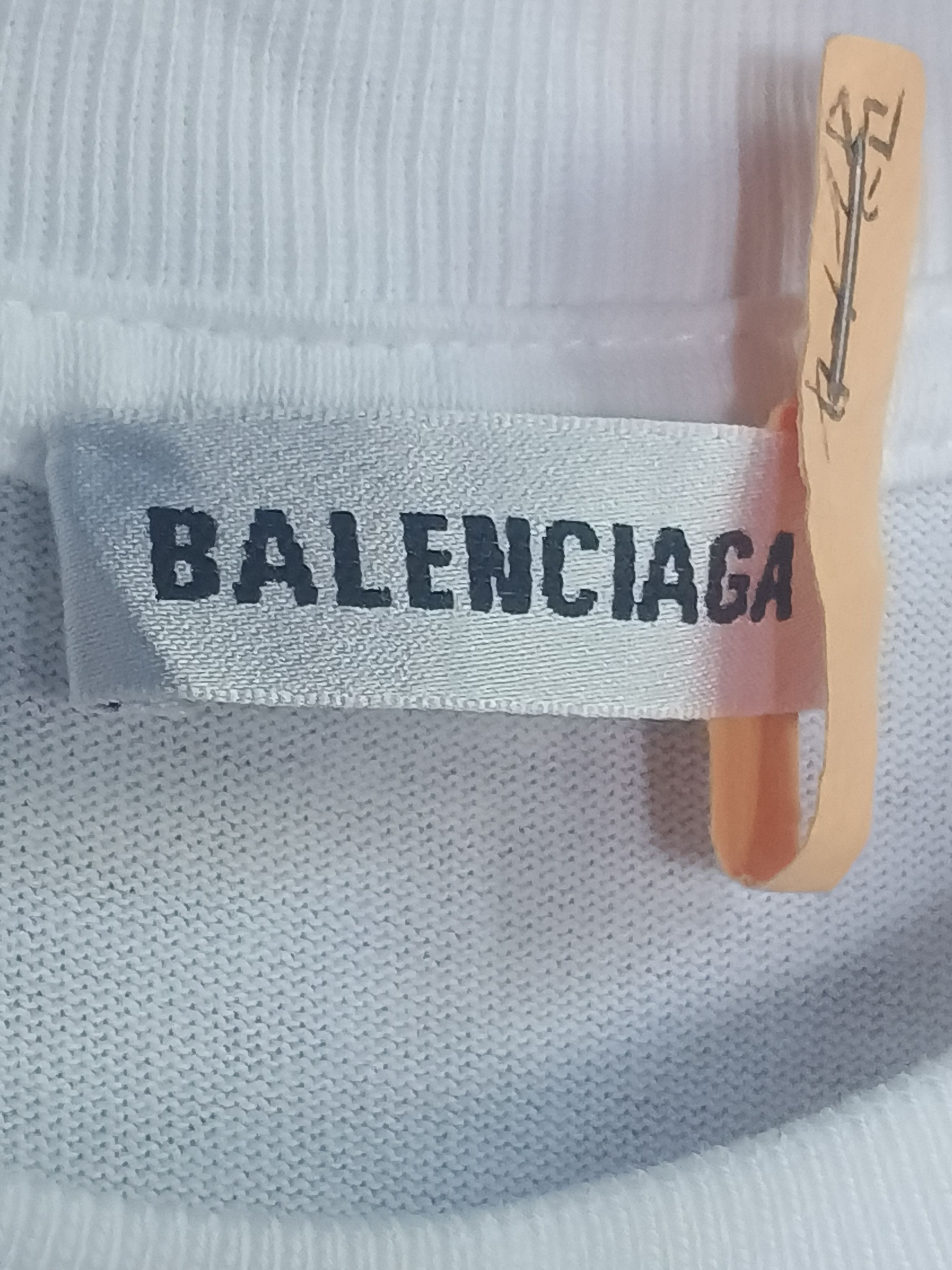 Balenciaga Balenciaga Mastercard Short Sleeve Shirt Size S / US 4 / IT 40 - 5 Thumbnail