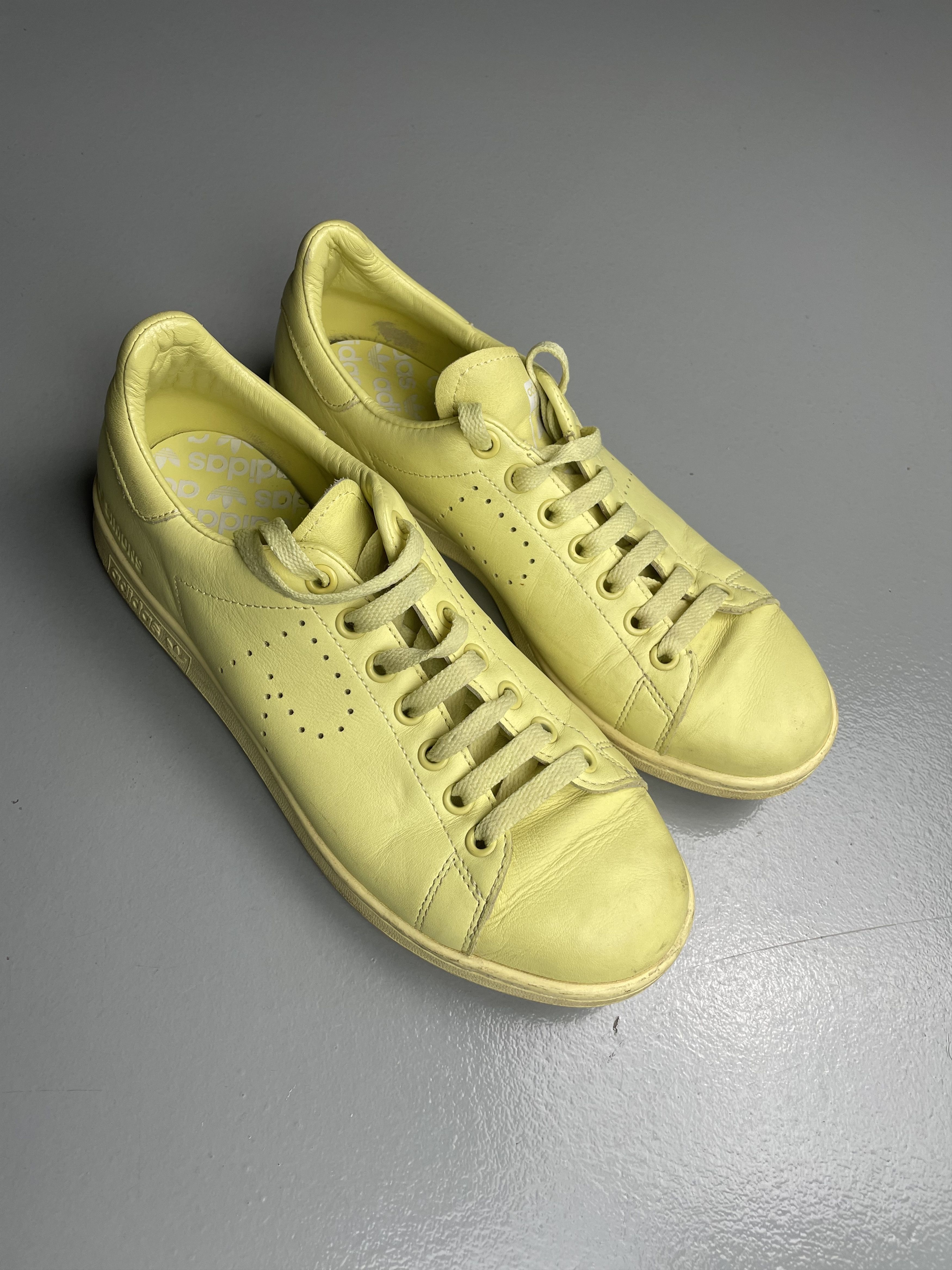 Adidas × Raf Simons adidas X Raf Simons S/S 2016 Stan Smith (Blush Yellow) Size US 8 / EU 41 - 3 Thumbnail