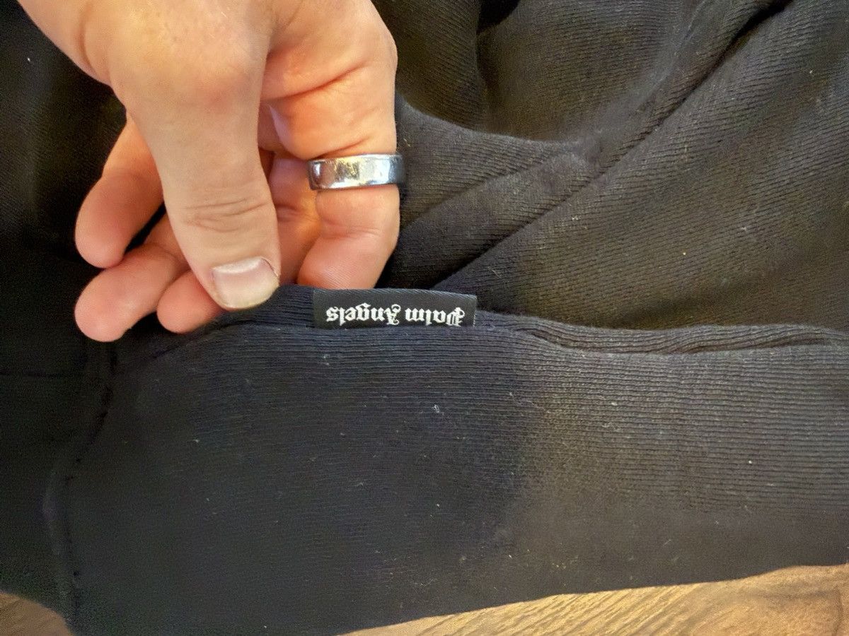 Palm Angels Palm Angels Black Oversized Hoodie Size US XL / EU 56 / 4 - 4 Thumbnail