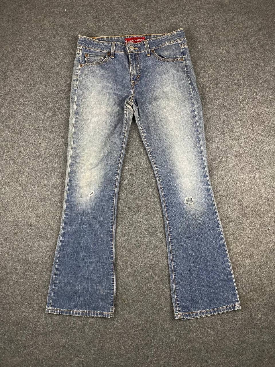 Levi's vintage levis 518 superlow stretch bootcut flare denim Size 32" / US 10 / IT 46 - 7 Thumbnail