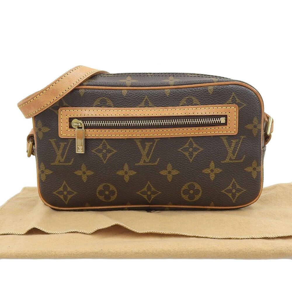 Louis Vuitton Louis Vuitton Monogram Pochette Cite Shoulder Bag Canvas Crossbody Bag M51183 in Brown, Women's