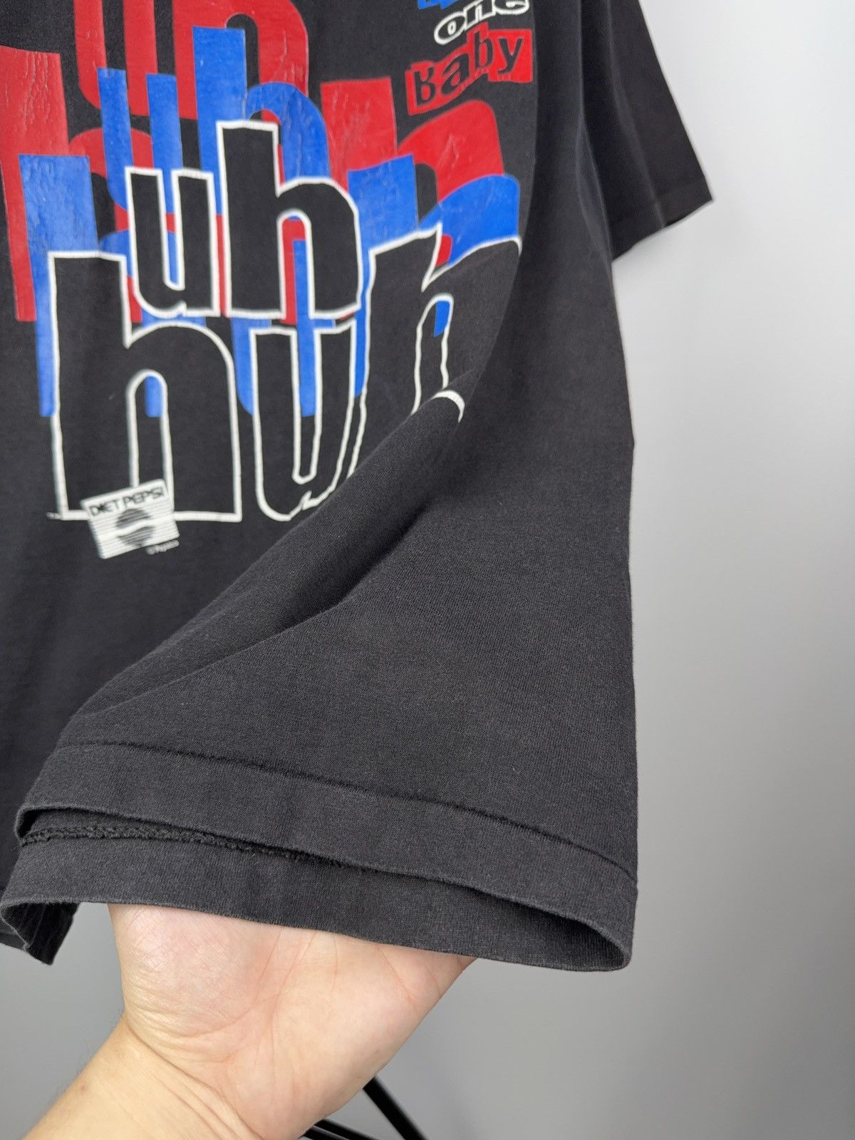 Pepsi × Vintage Vintage 90s Pepsi Promo graphic T shirt Grey XL made In USA Size US XL / EU 56 / 4 - 6 Thumbnail