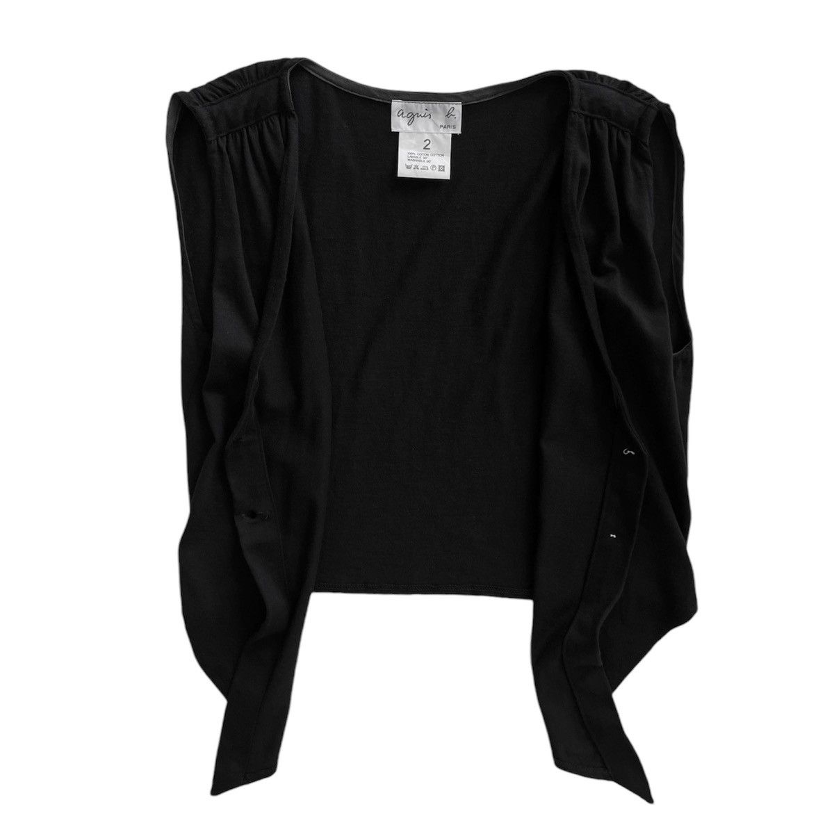 agnes b. Agnès b. Tank-Top Shirt Size S / US 4 / IT 40 - 3 Thumbnail