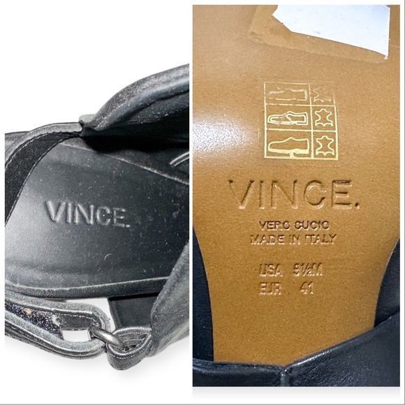 Vince Never worn Vince Jody Open Sling Back Shield Bootie, Size 9 Size US 9.5 / IT 39.5 - 8 Thumbnail