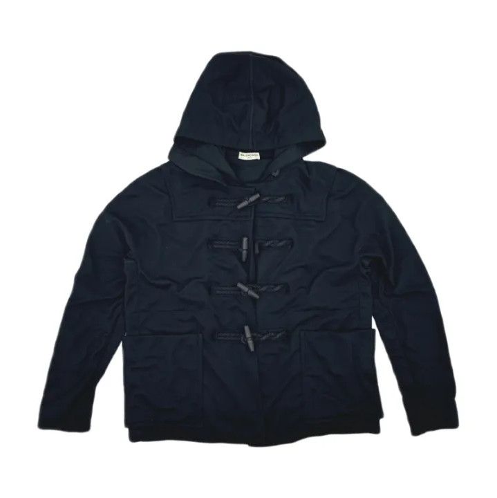 Balenciaga Balenciaga Hooded Black Jacket for Men Size US L / EU 52-54 / 3 - 1 Thumbnail