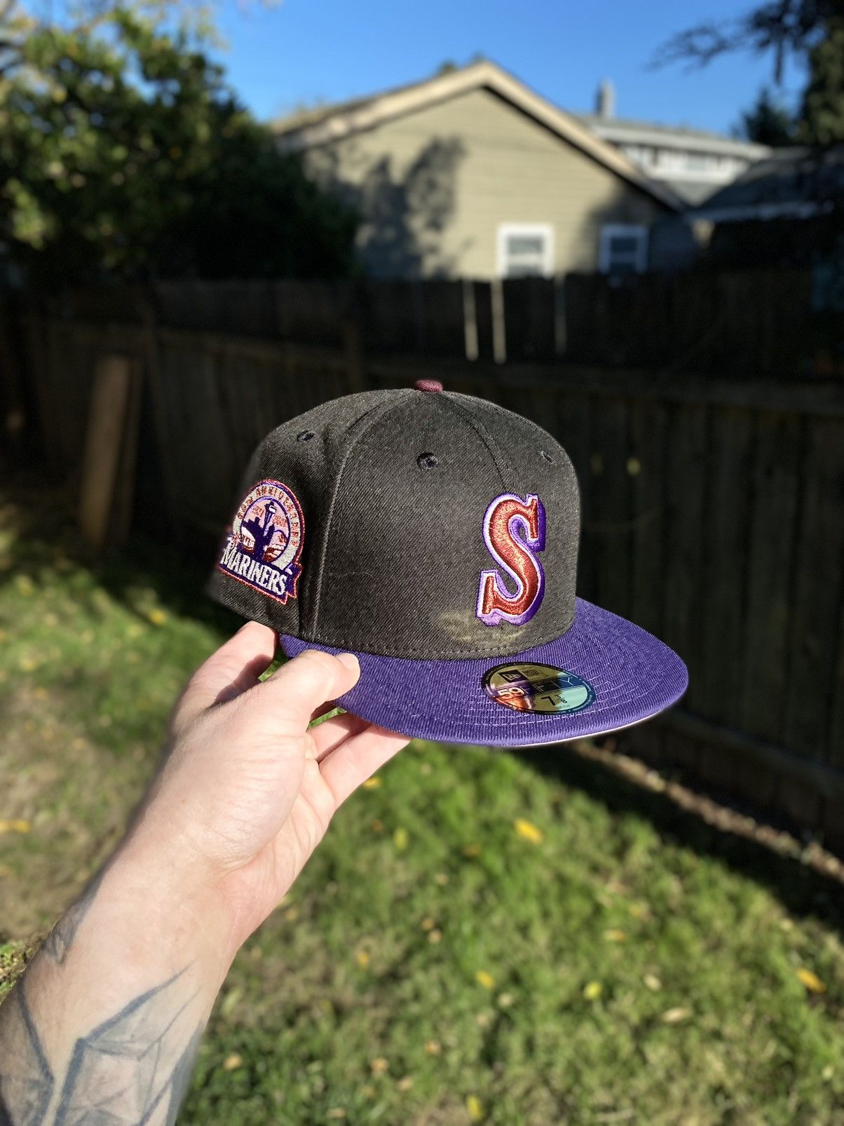 New Era 73/8 Seattle Mariners SS Rose V2 | Grailed