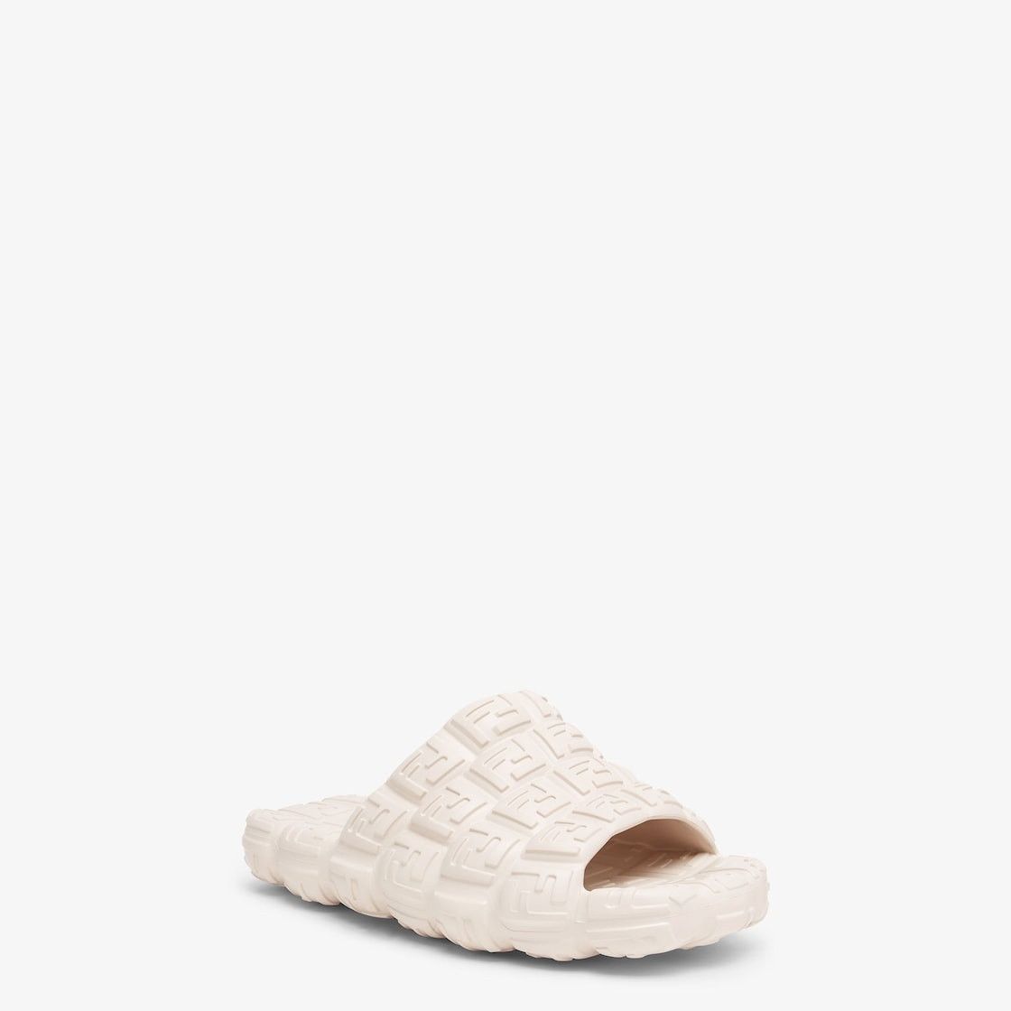 Fendi o1s1wg110525 Slides in Ecru Size US 8 / EU 41 - 1 Thumbnail