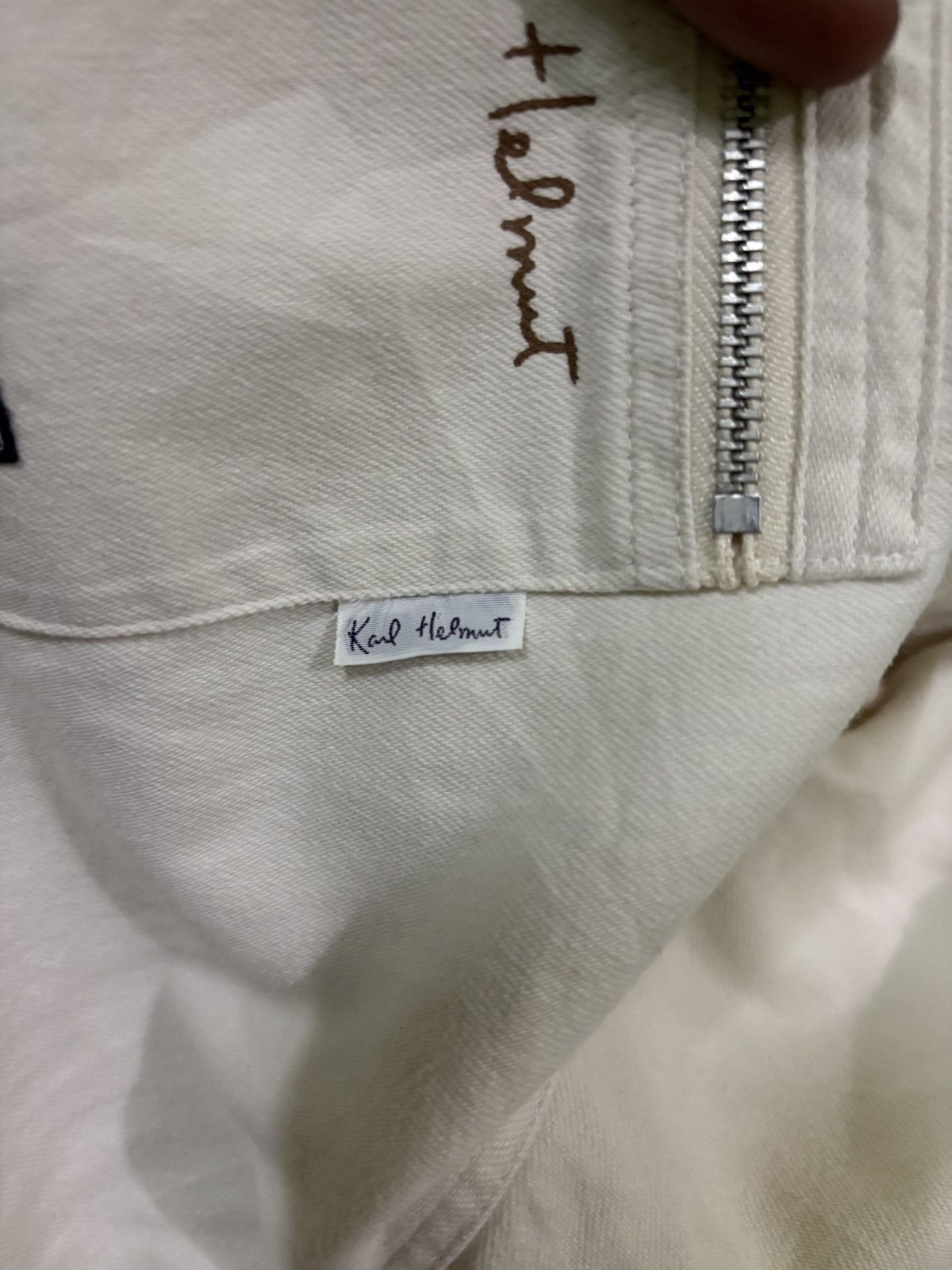 Karl Helmut Karl Helmut Vintage Utility Shirt with Rare Patches Size US L / EU 52-54 / 3 - 16 Thumbnail