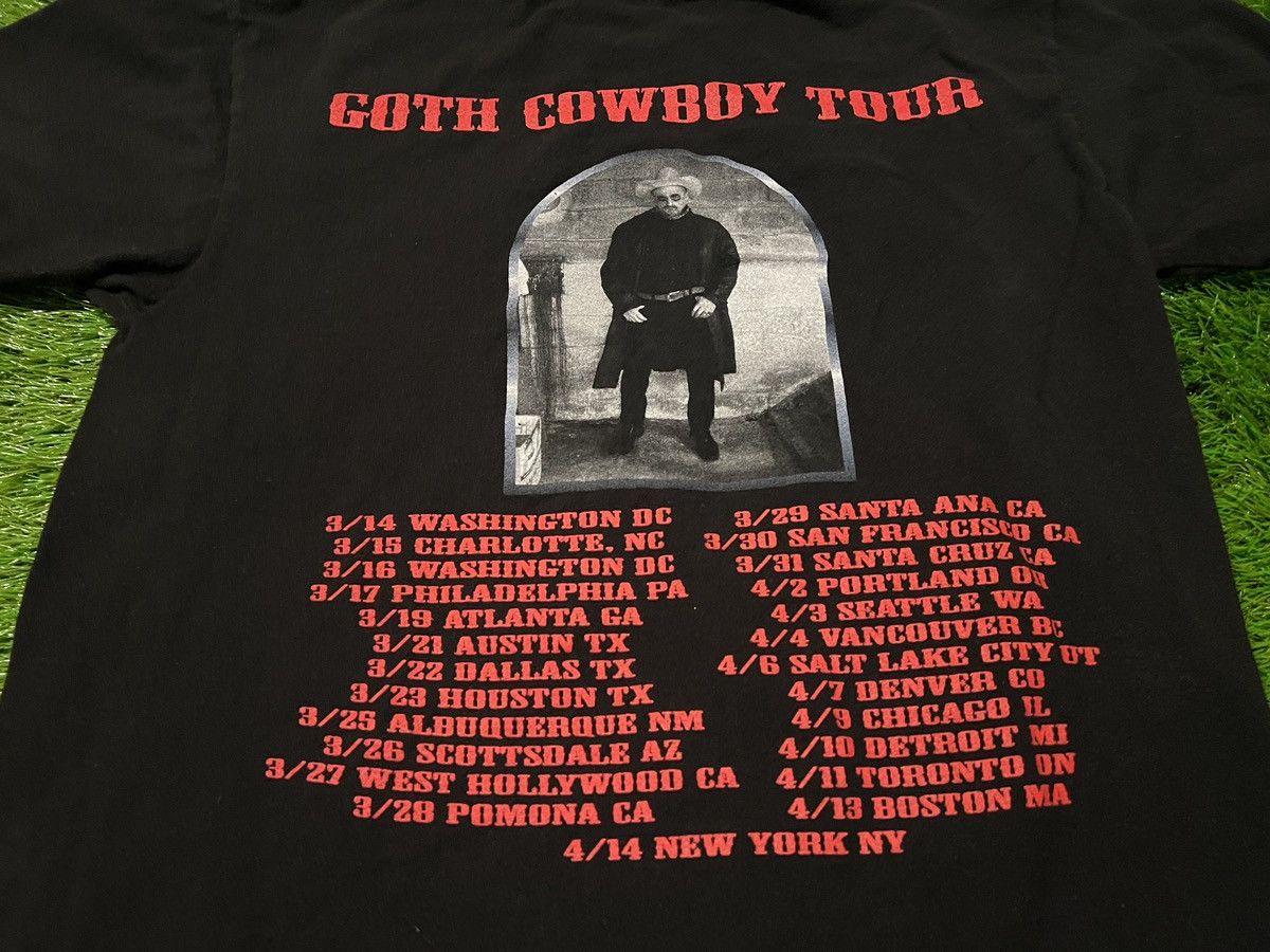 Rap Tees Lil Tracy 2019 Goth Cowboy Tour Date Rap Shirt Rap Concert Size US S / EU 44-46 / 1 - 2 Thumbnail