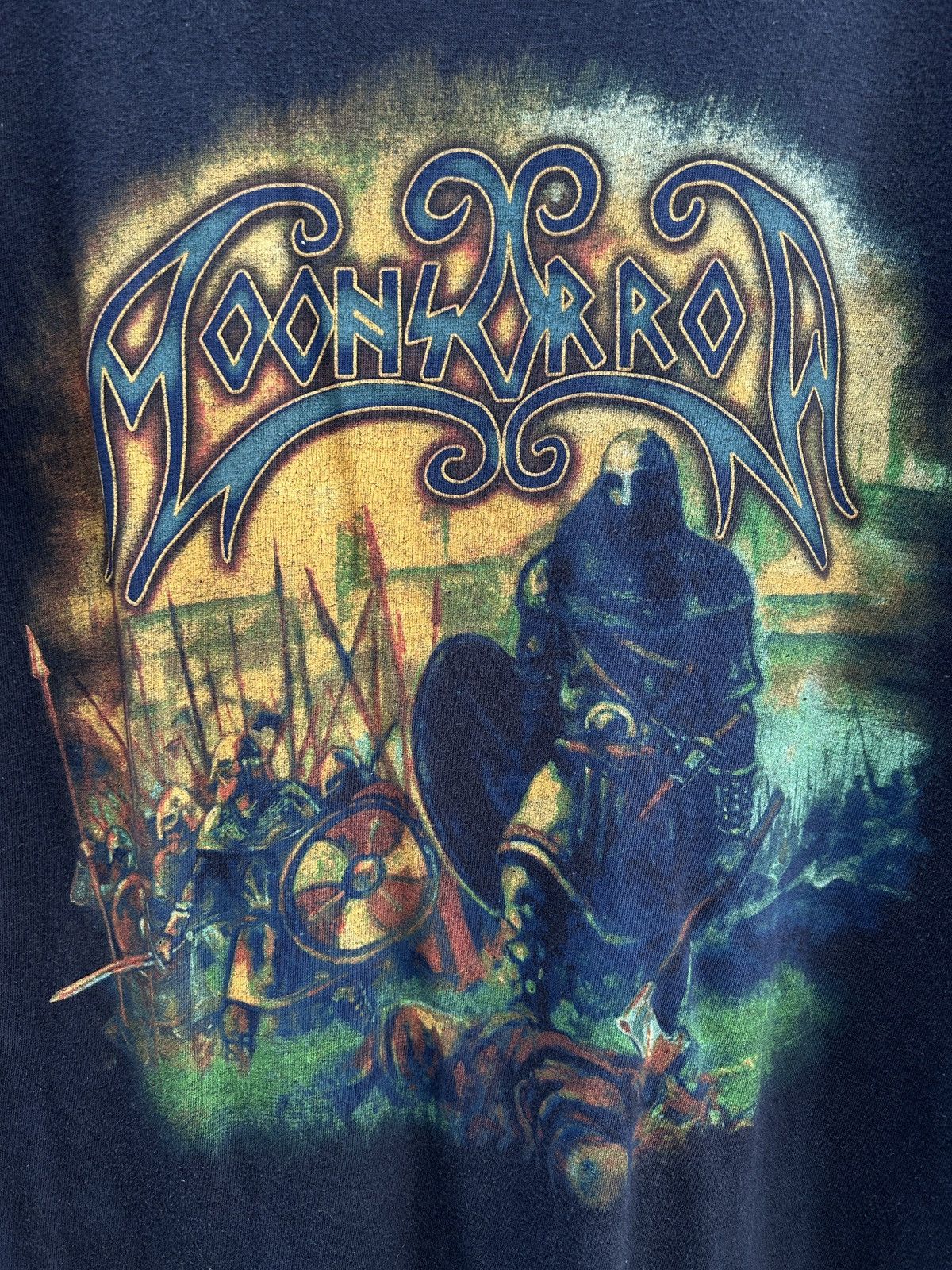 Band Tees 00s Vintage Moonsorrow - Tullimyrsky 2008 Album T-Shirt Size US XL / EU 56 / 4 - 2 Thumbnail