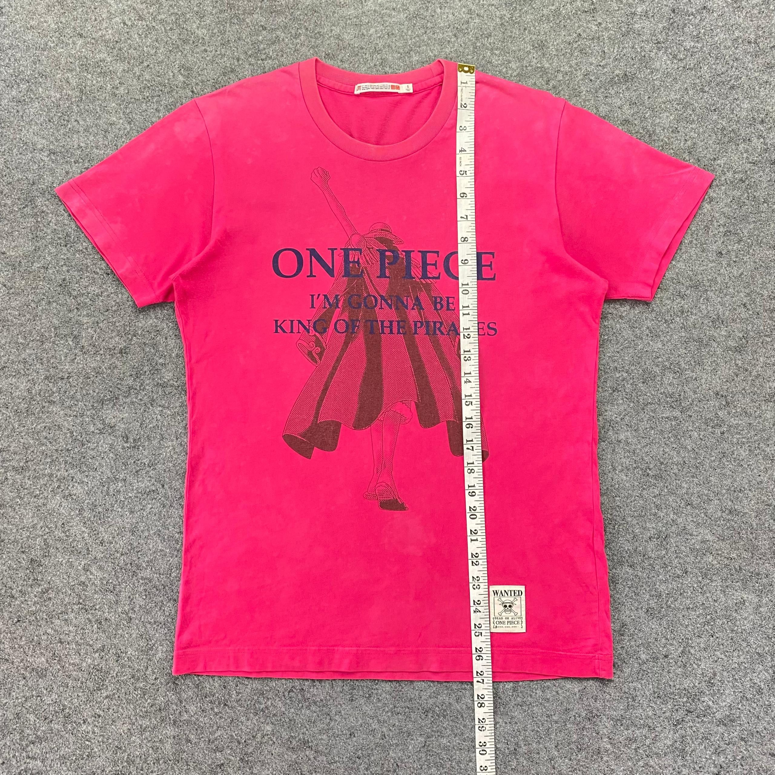 One Piece Vintage One Piece Wanted Anime Tshirt Size US M / EU 48-50 / 2 - 3 Thumbnail