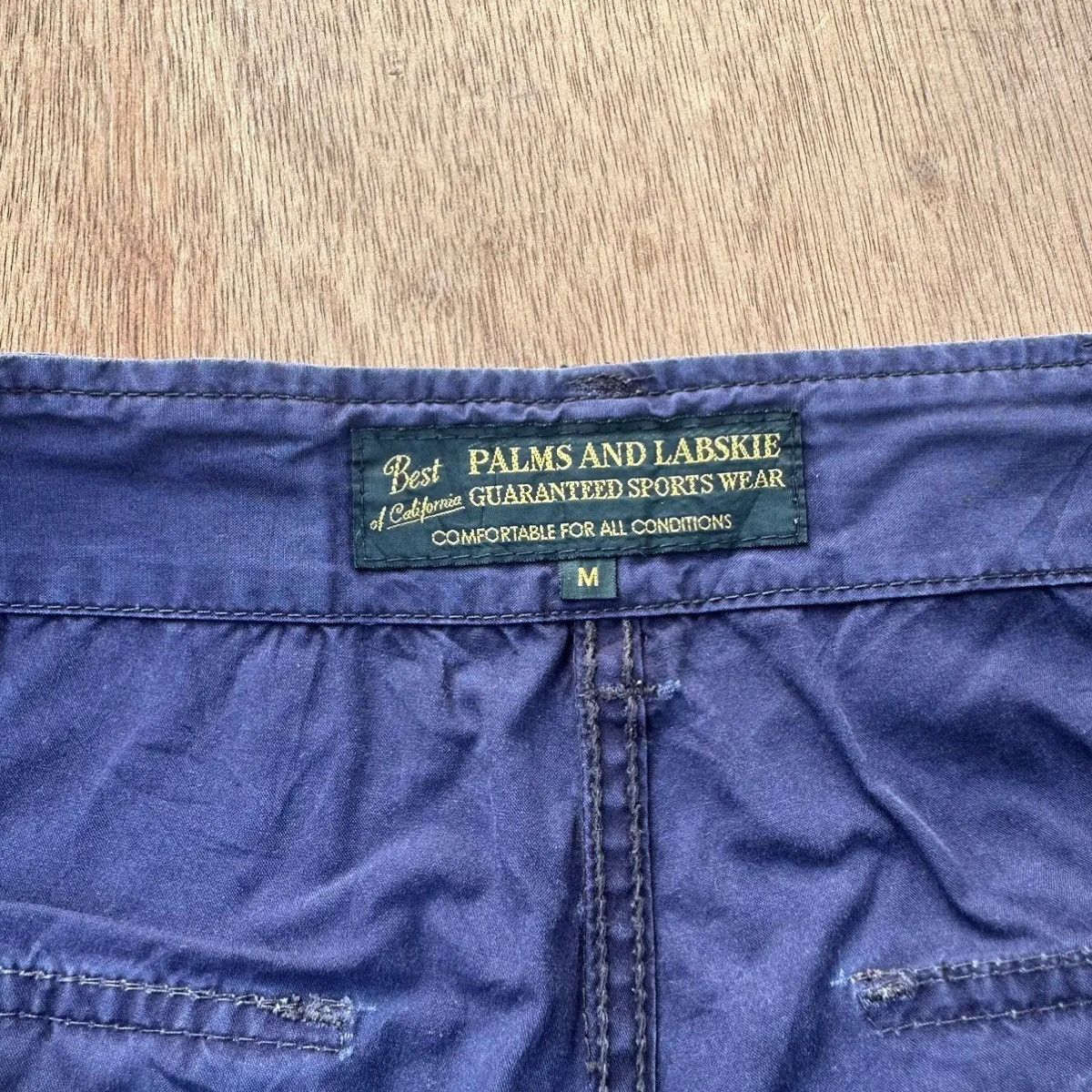 Japanese Brand PALM & LABSKIE JAPANESE TROUSERS VINTAGE BAKER PANTS W32 L31 Size US 32 / EU 48 - 8 Thumbnail