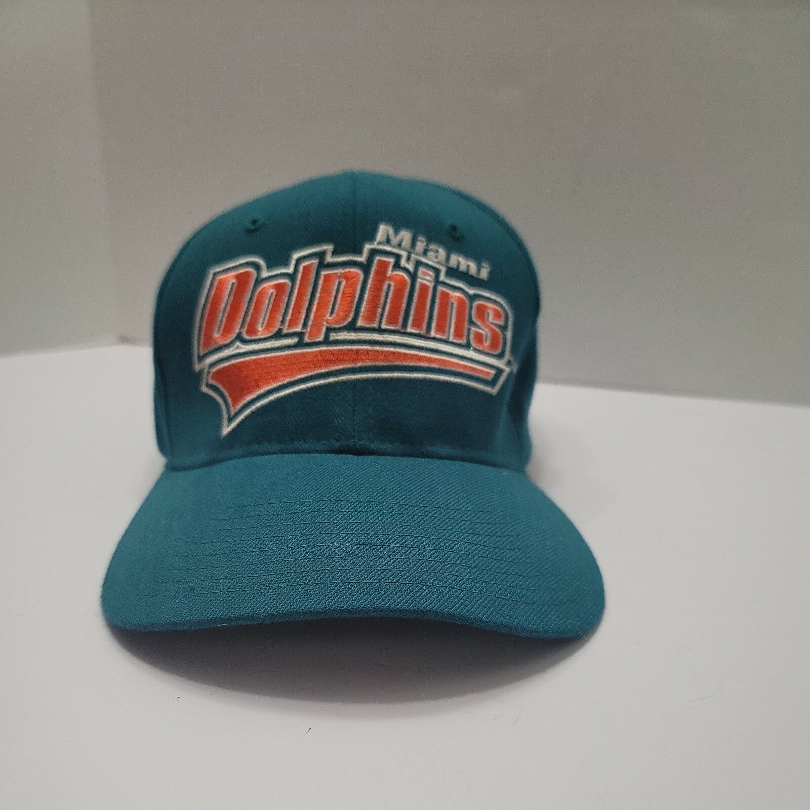 Starter Vtg Pro Line Miami Dolphins Starter Fitted Hat Cap 7 - 7 3/4 Size ONE SIZE - 2 Thumbnail