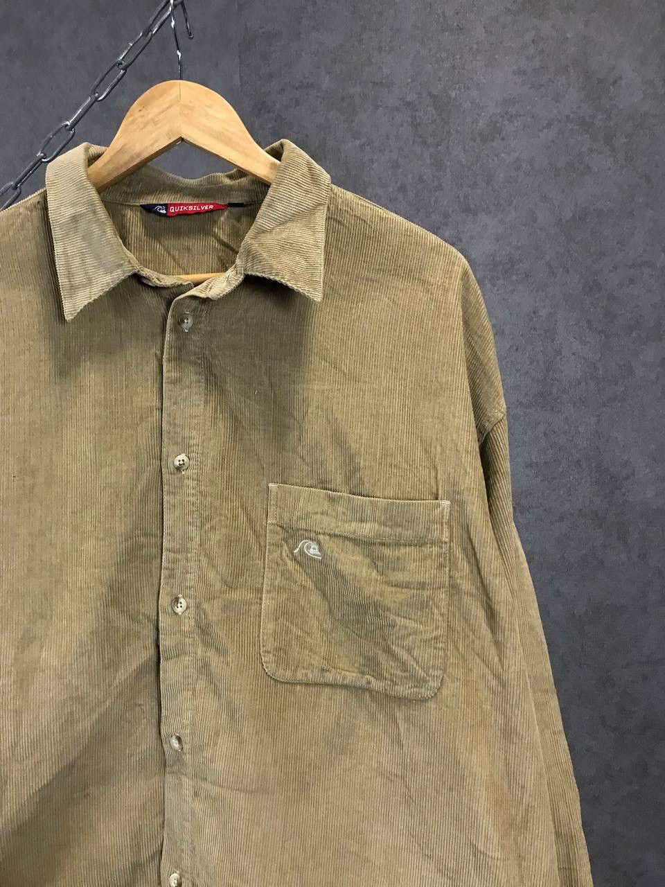 Quiksilver Quiksilver vintage outdoor flannel velvet shirt Size US XL / EU 56 / 4 - 2 Thumbnail