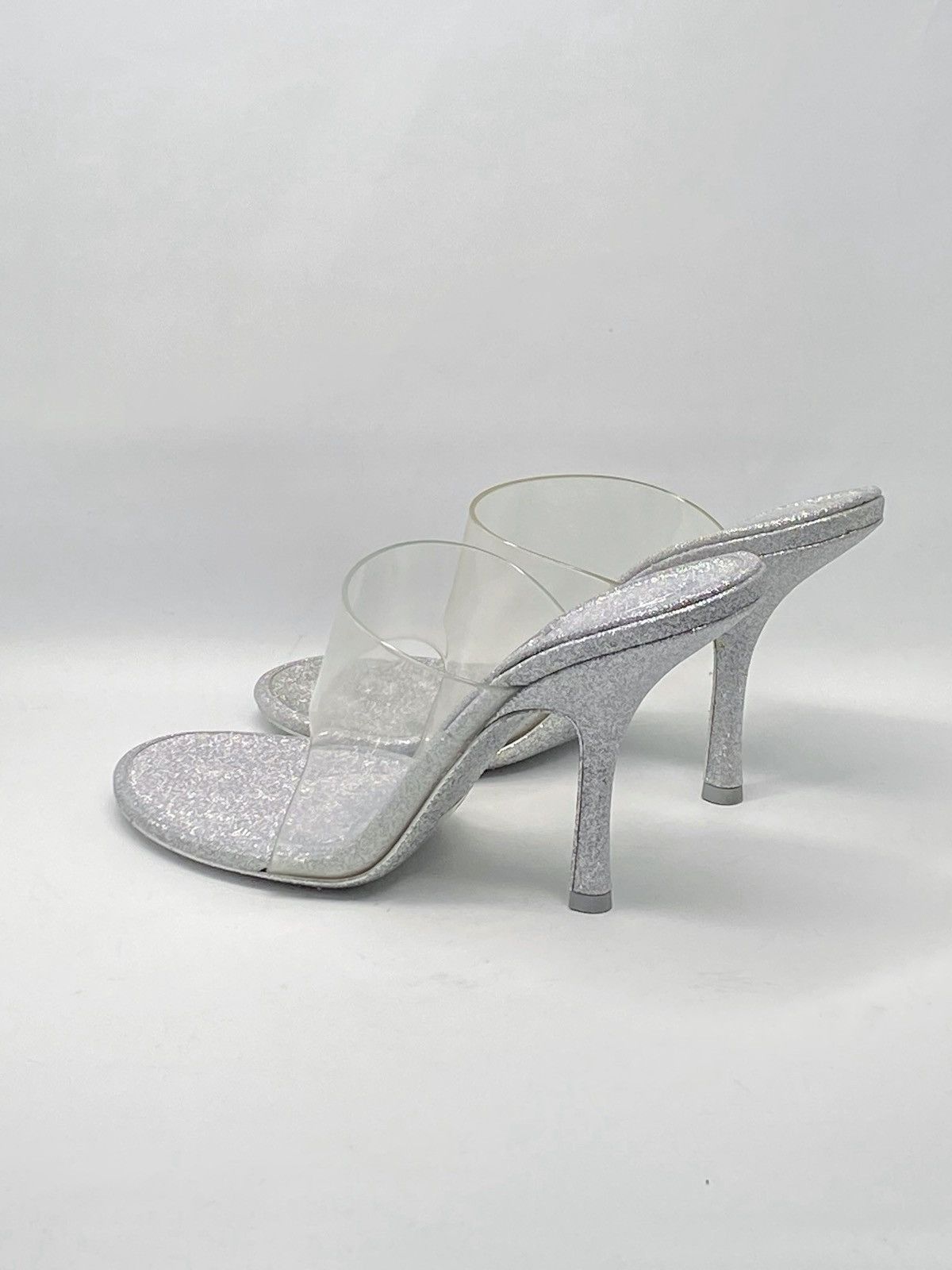 Alexander Wang Alexander Wang Glitter Stiletto Sandals size 40 Size US 10 / IT 40 - 10 Thumbnail