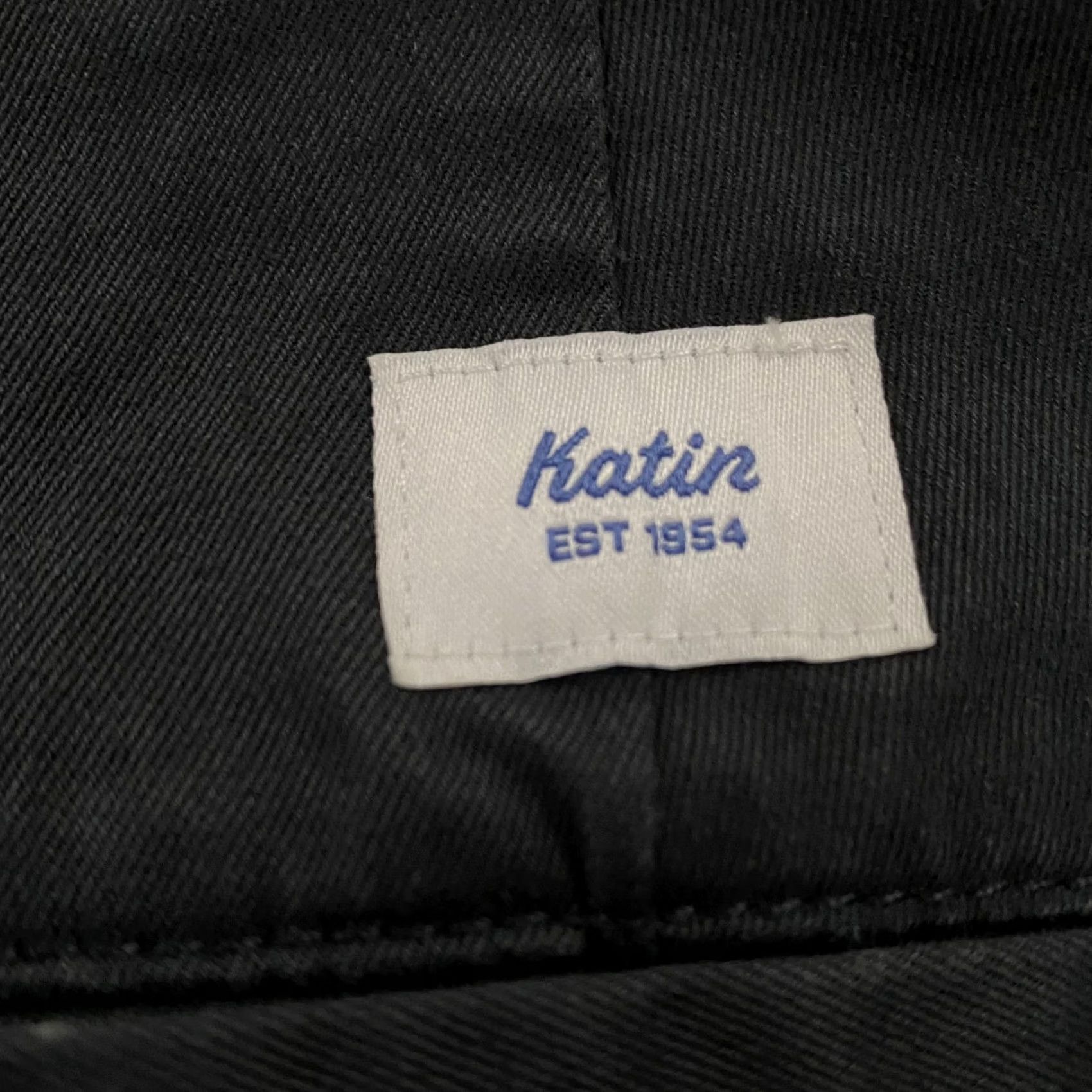 Katin Kraft Pant Chino Stretch Twill Skate Surf Black Wash Gray Size 30x31 New Mens, Men's — image 5 of 6