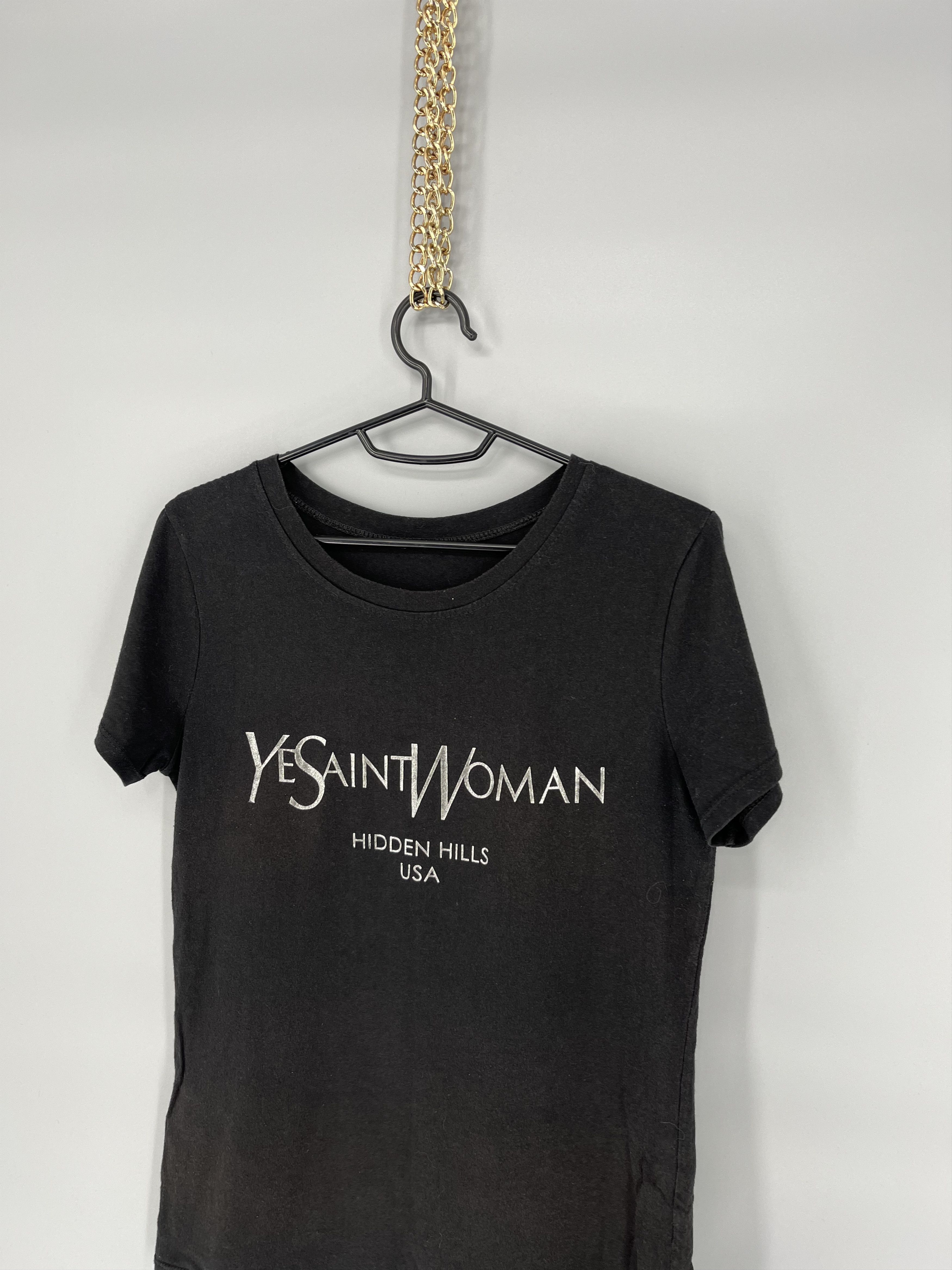Rap Tees Vintage Y2K YeSaintWoman Hype Tee YE Faded Logo Kanyewest Size M / US 6-8 / IT 42-44 - 5 Thumbnail