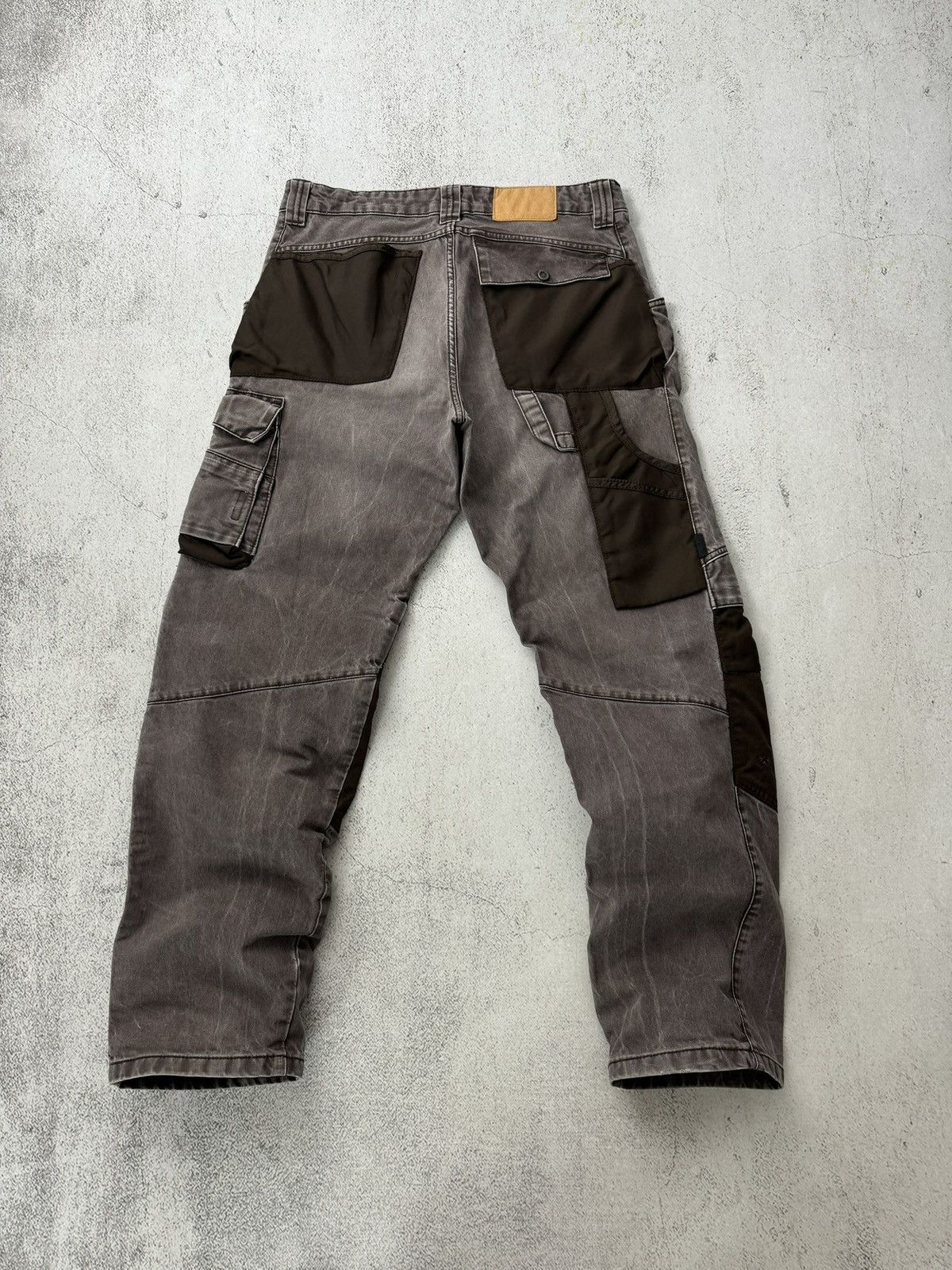 Other Engelbert Strauss Work Brown Cargo Denim Pants Size US 36 / EU 52 - 7 Thumbnail
