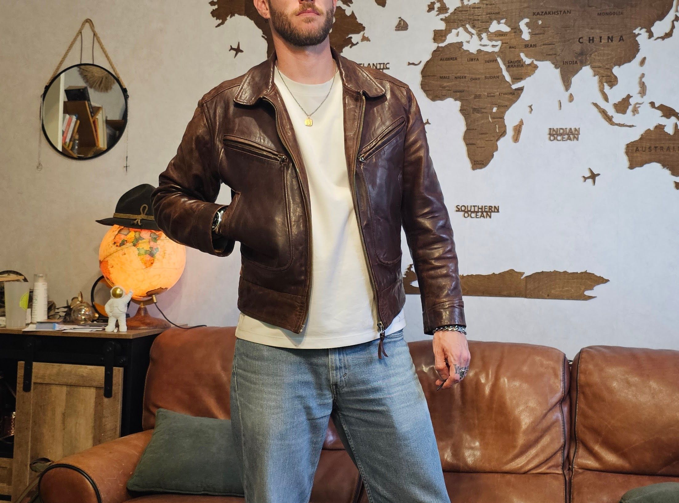 Other "Chapal" Roadster – Sheepskin Leather – Ultra Rare 90's 🇫🇷 Size US M / EU 48-50 / 2 - 2 Thumbnail