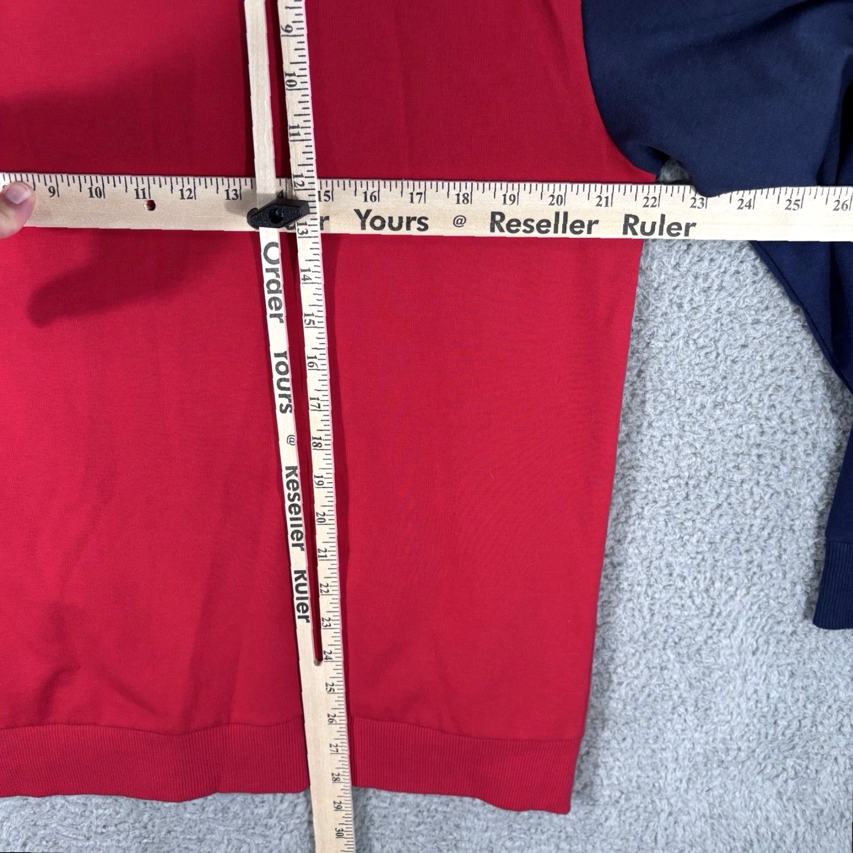 Izod IZOD Advantage Performance Jacket Mens M Red White Navy Full Zip Size US M / EU 48-50 / 2 - 5 Thumbnail