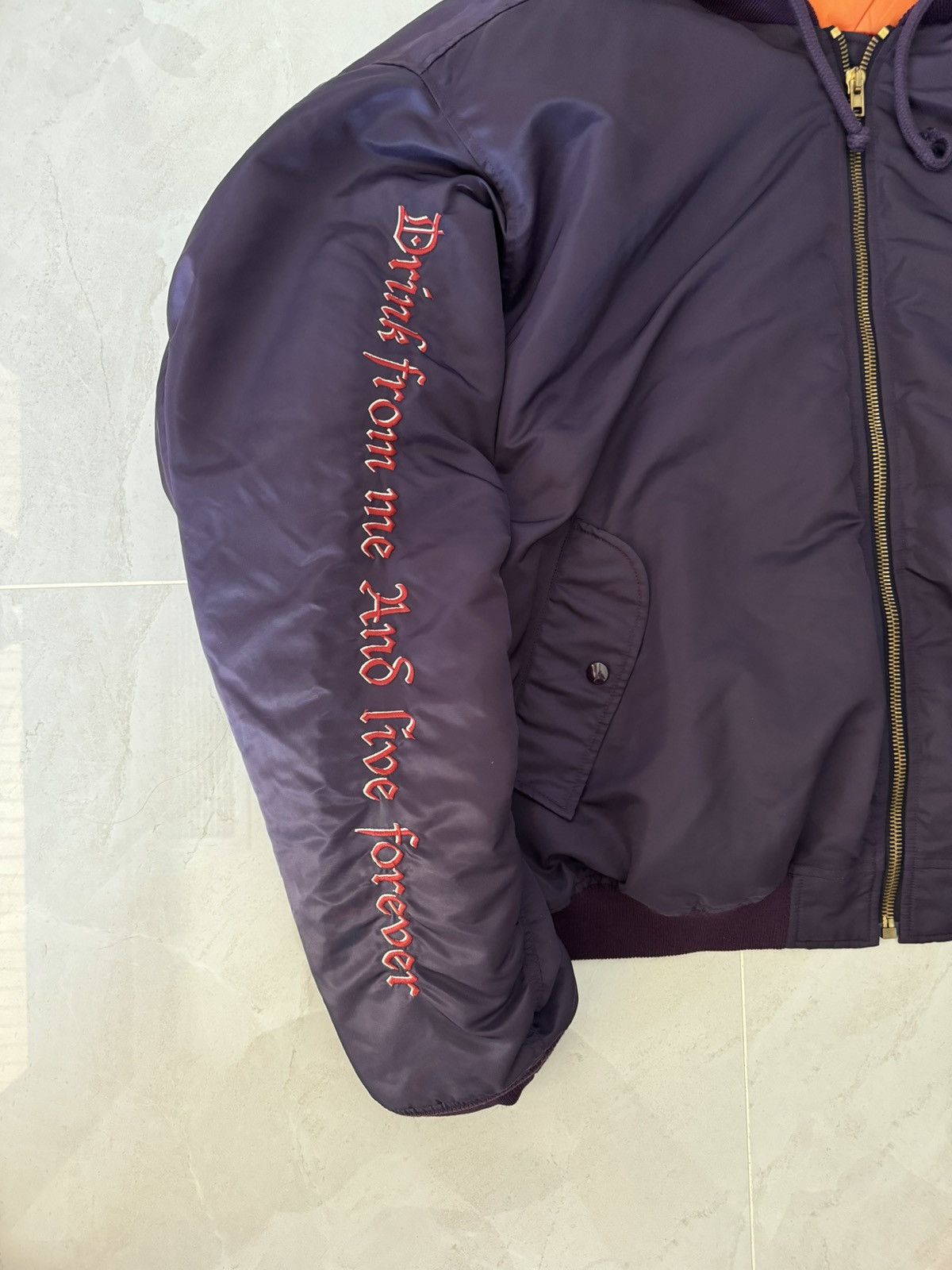 Vetements *RARE* Vetements AW16 Total Fucking Darkness (TFD) Bomber Size US L / EU 52-54 / 3 - 15 Thumbnail