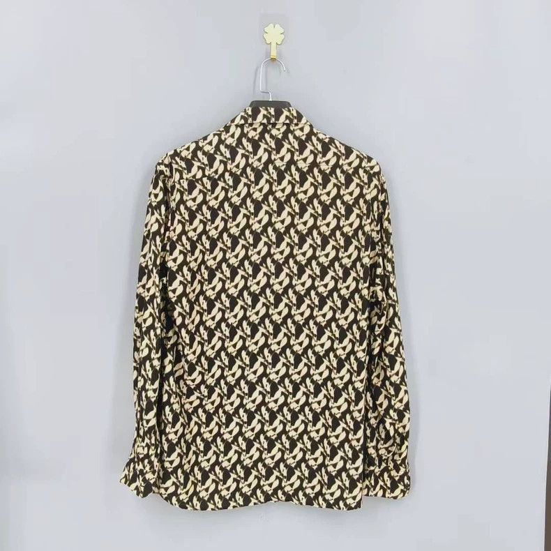 Saint Laurent Paris floral silk shirt by saint laurent-2507 Size US M / EU 48-50 / 2 - 2 Thumbnail